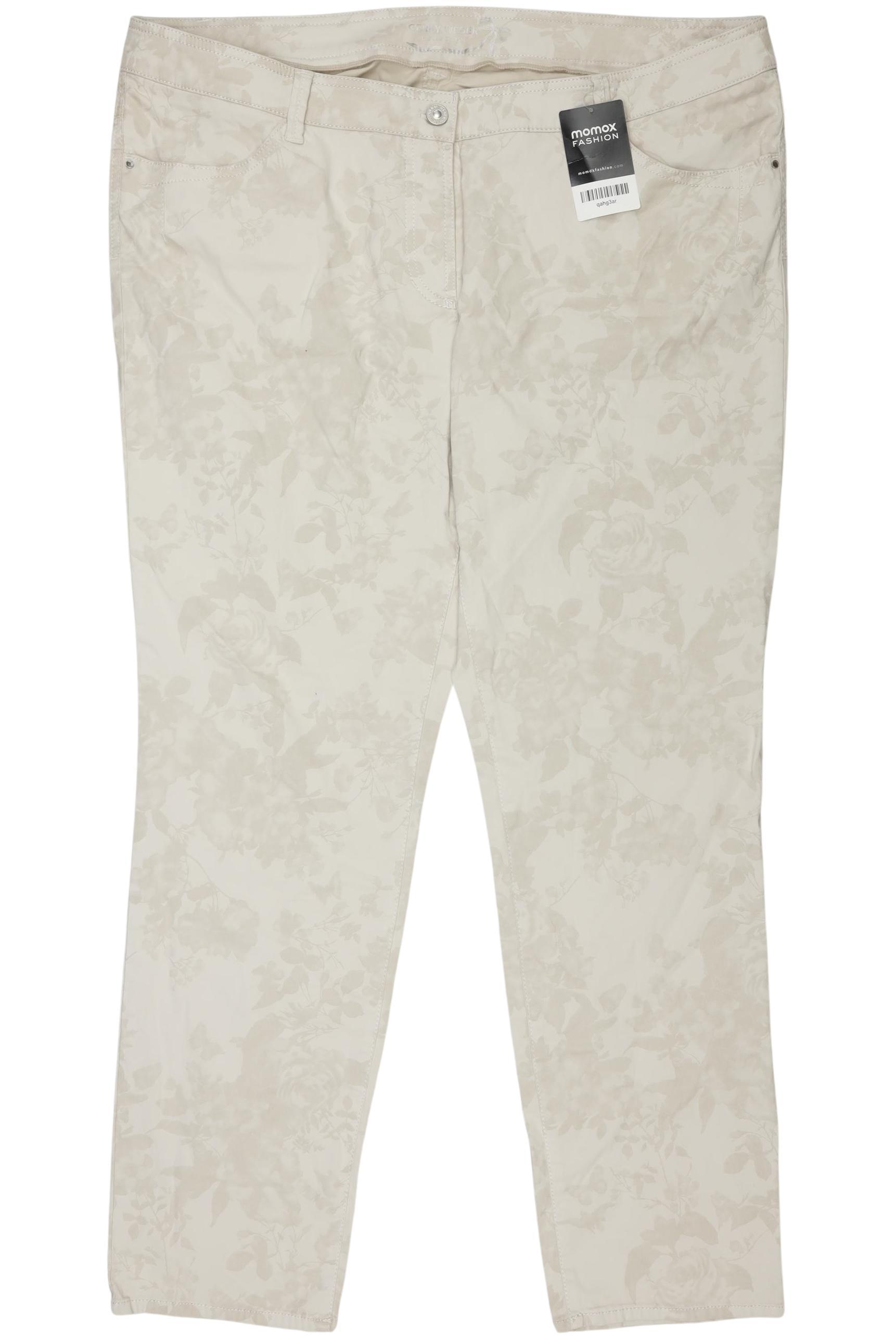 

Gerry Weber Damen Stoffhose, beige, Gr. 48