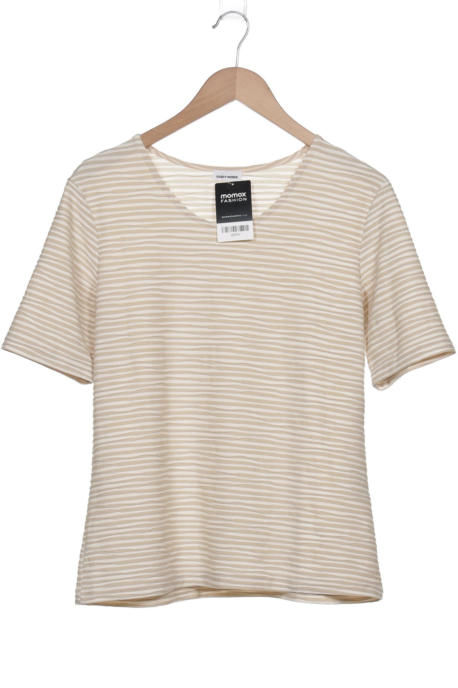 

Gerry Weber Damen T-Shirt, beige, Gr. 42