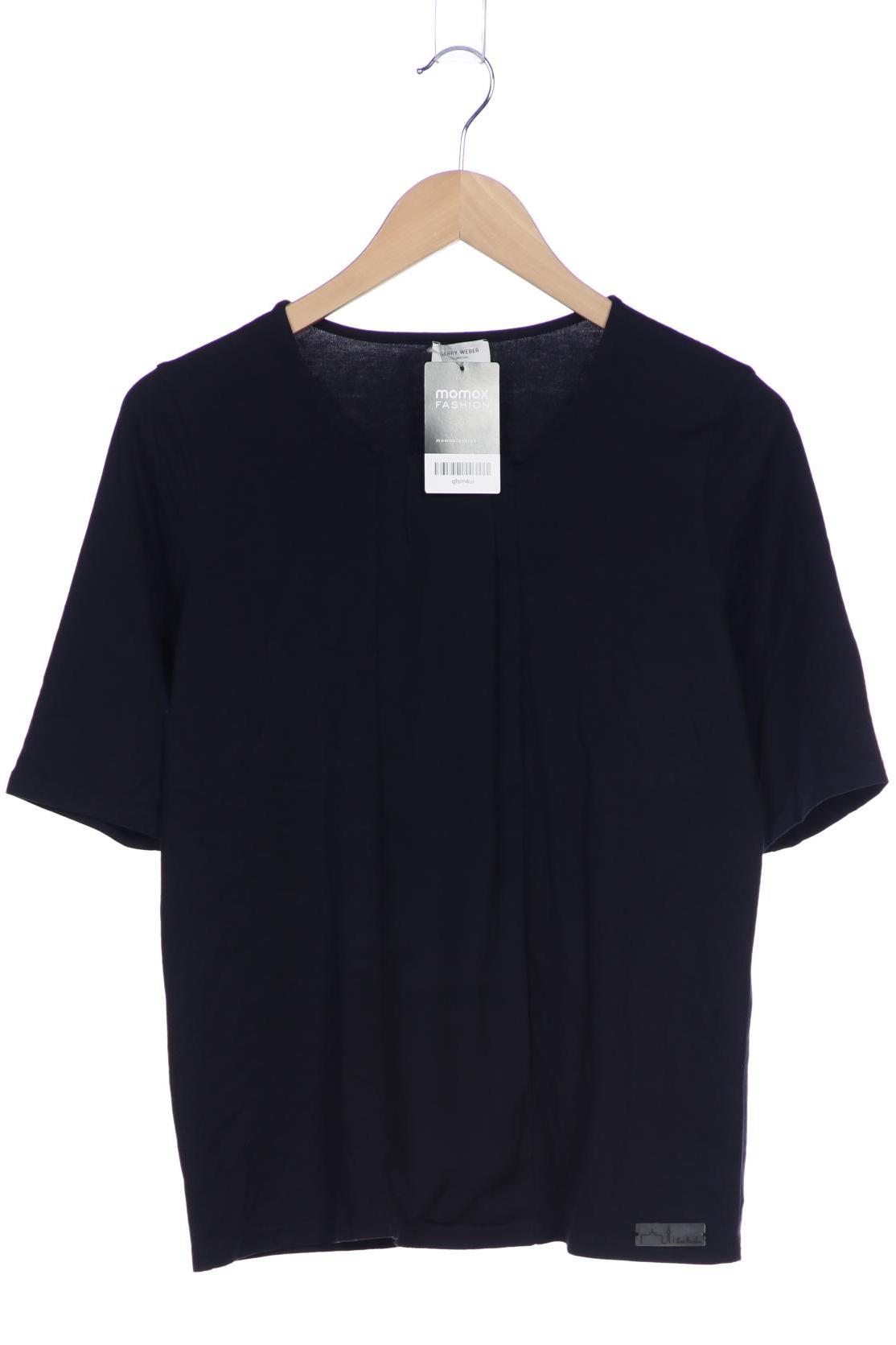 

Gerry Weber Damen T-Shirt, marineblau, Gr. 42