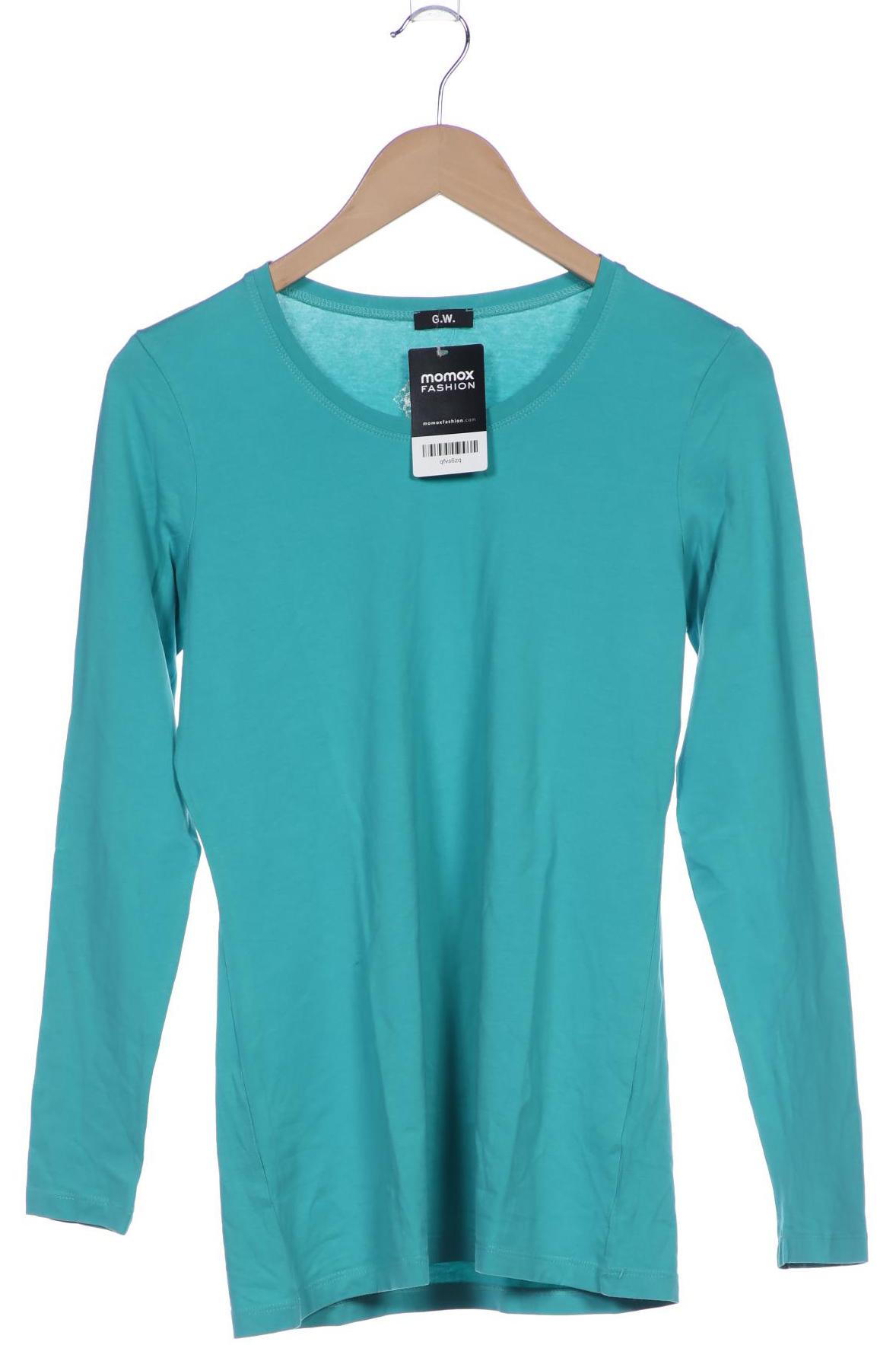 

Gerry Weber Damen Langarmshirt, türkis, Gr. 38