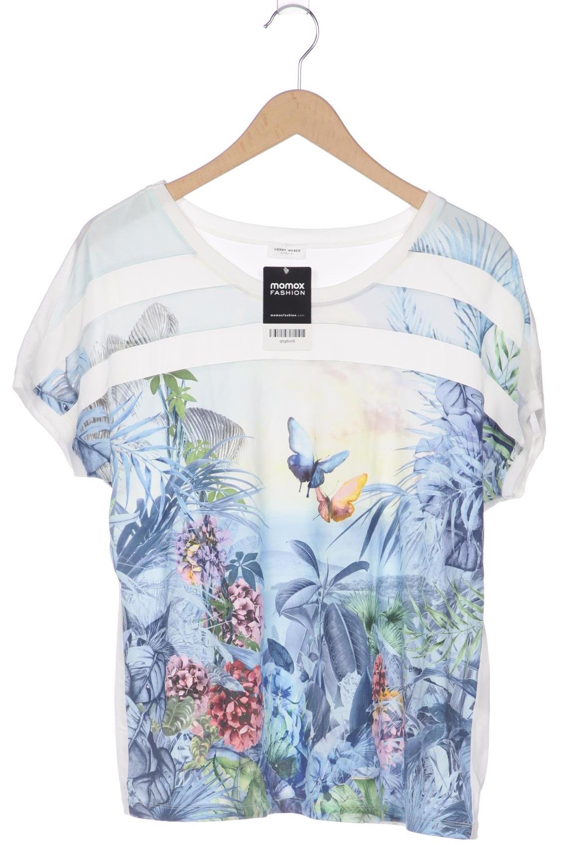 

Gerry Weber Damen T-Shirt, weiß, Gr. 42