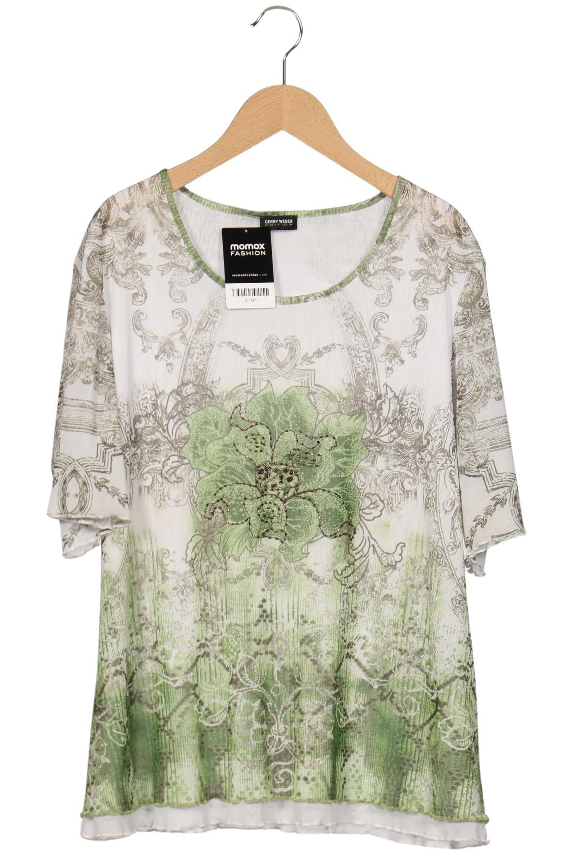 

Gerry Weber Damen T-Shirt, grün, Gr. 48