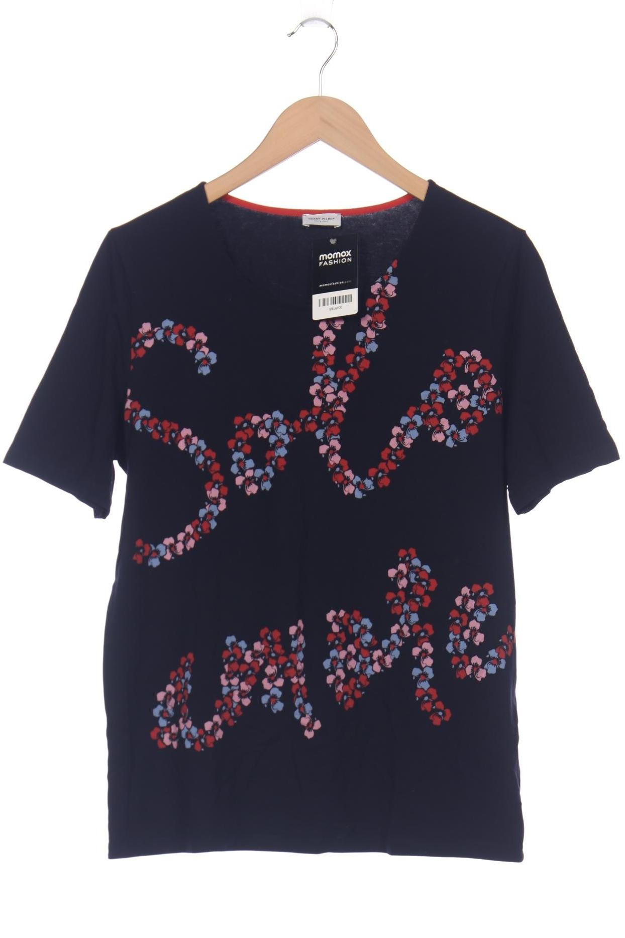 

Gerry Weber Damen T-Shirt, marineblau, Gr. 44