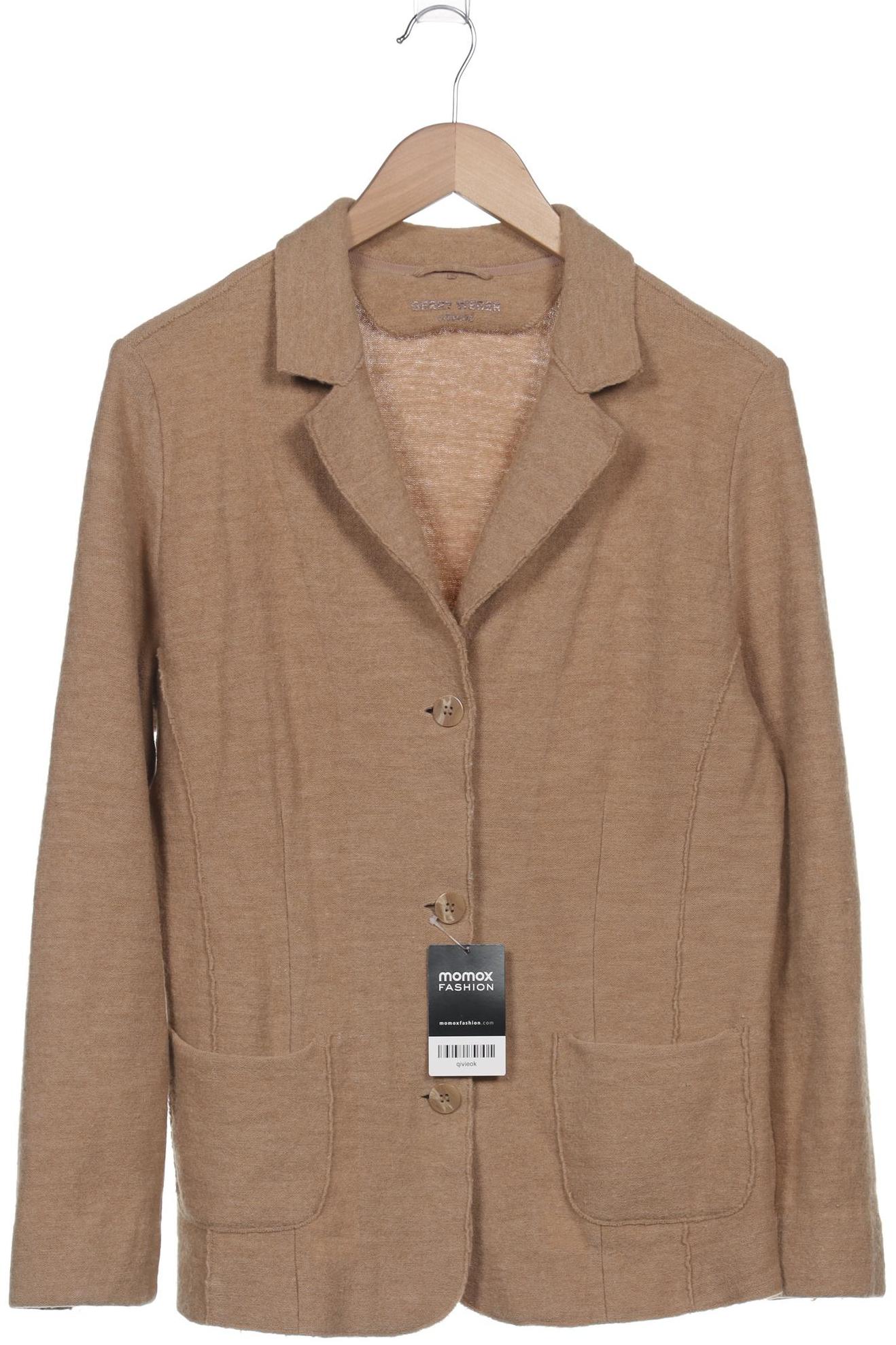 

Gerry Weber Damen Strickjacke, beige, Gr. 42