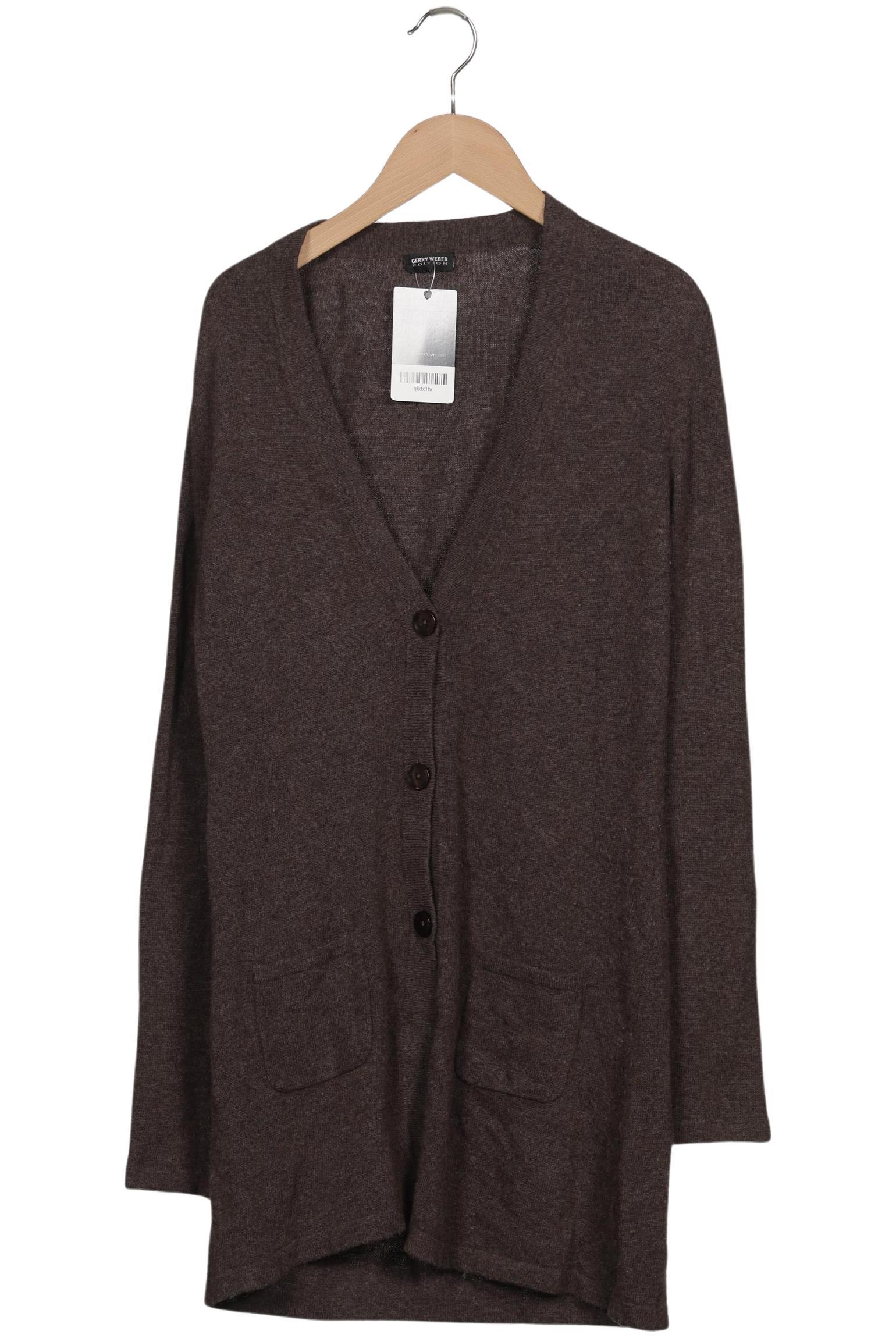 

Gerry Weber Damen Strickjacke, braun, Gr. 36