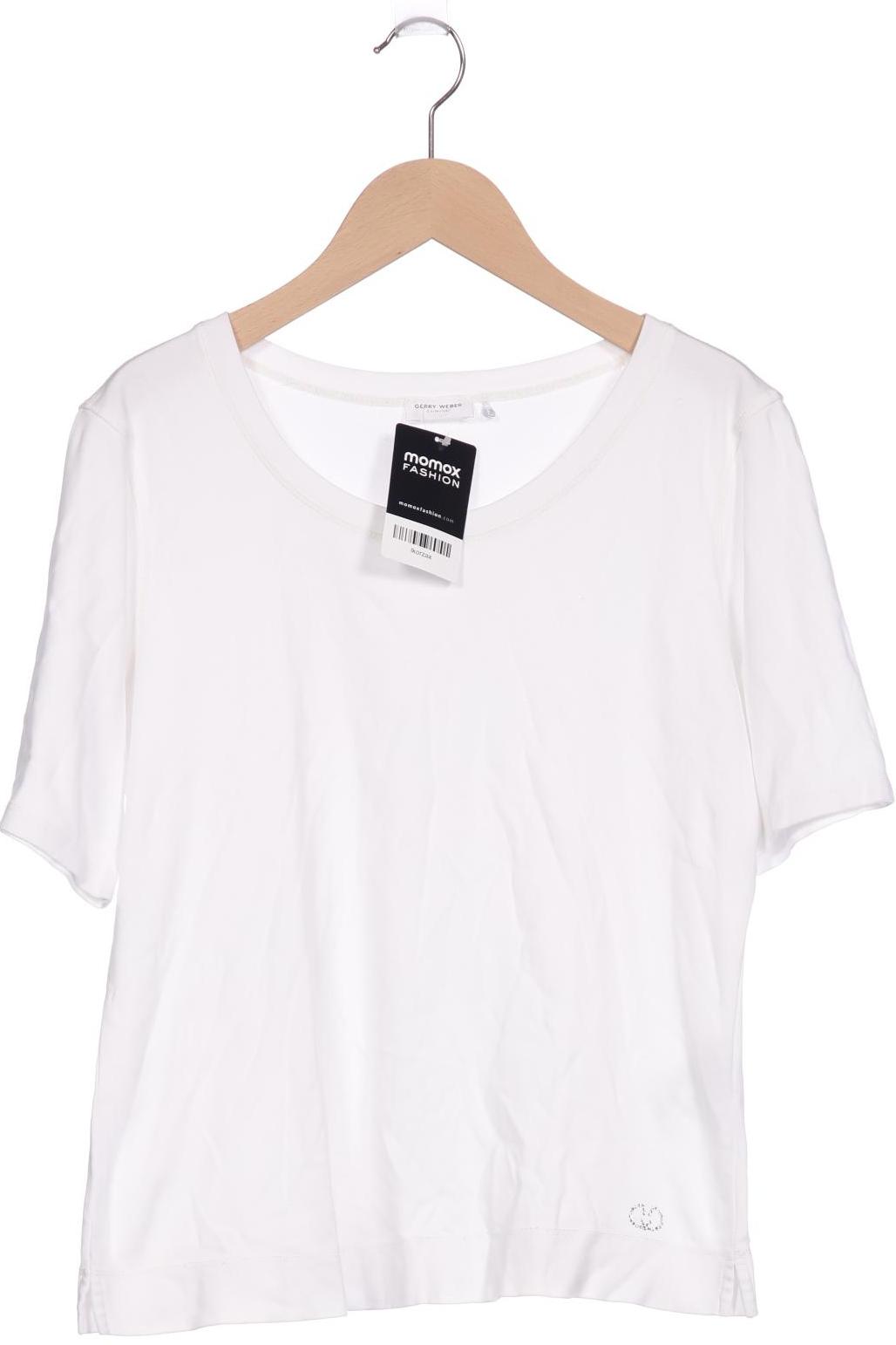 

Gerry Weber Damen T-Shirt, weiß, Gr. 38