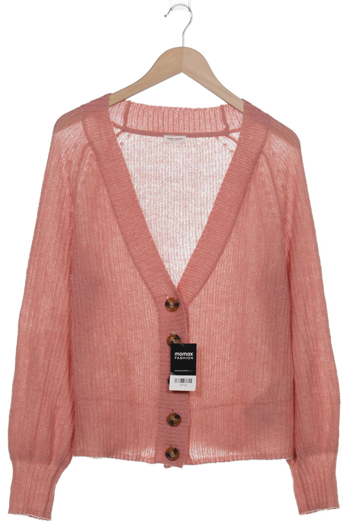 

Gerry Weber Damen Strickjacke, pink, Gr. 38