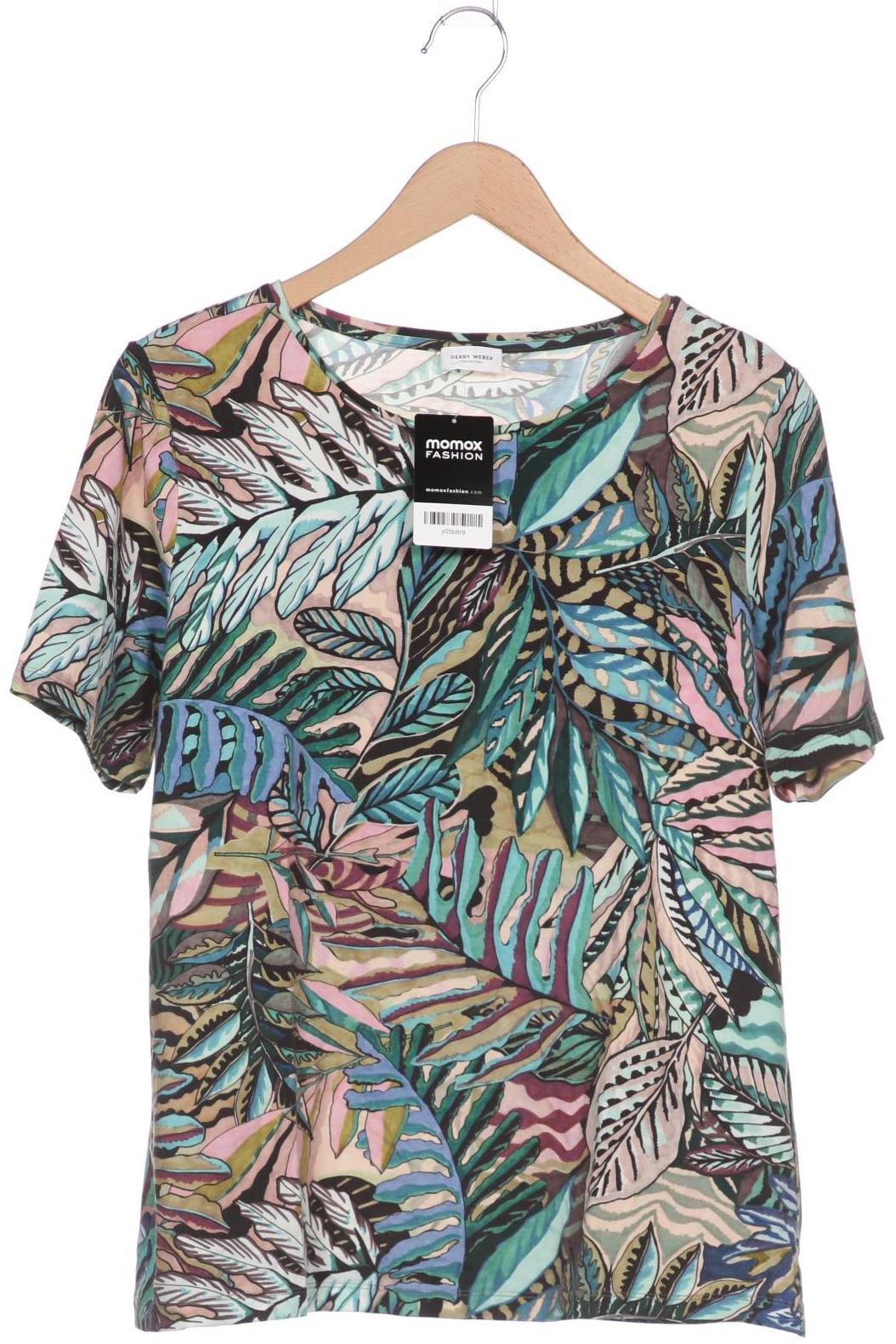 

Gerry Weber Damen T-Shirt, mehrfarbig, Gr. 44