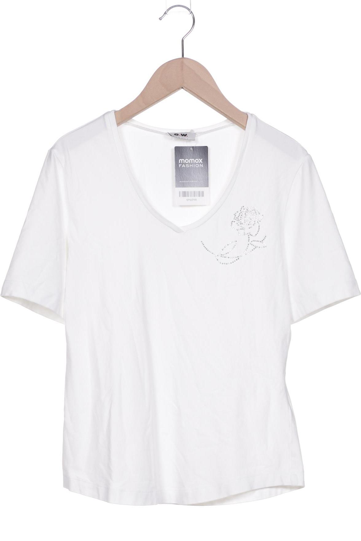 

Gerry Weber Damen T-Shirt, weiß, Gr. 38
