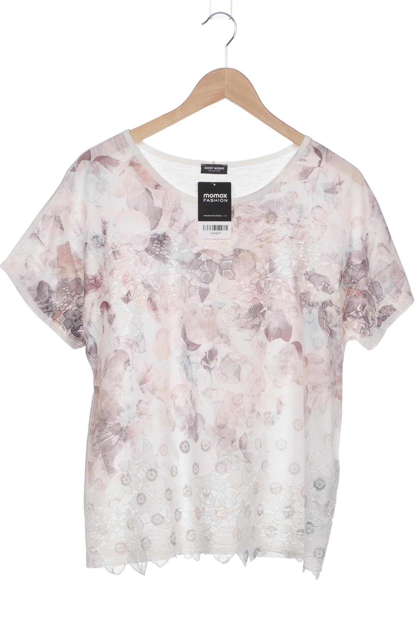 

Gerry Weber Damen T-Shirt, weiß, Gr. 40