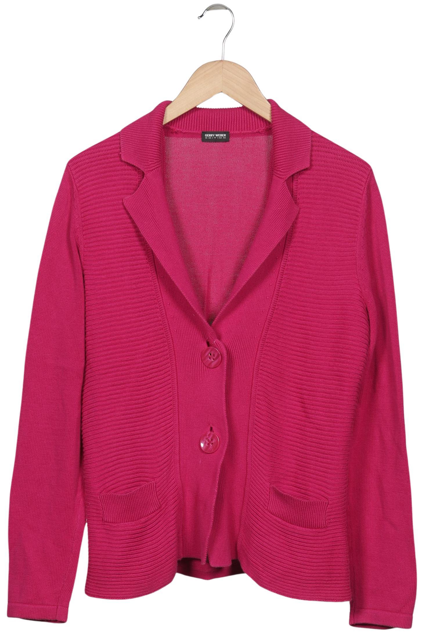 

Gerry Weber Damen Strickjacke, pink, Gr. 38