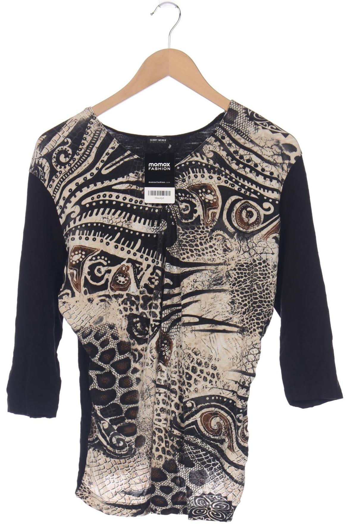 

Gerry Weber Damen Langarmshirt, schwarz, Gr. 44