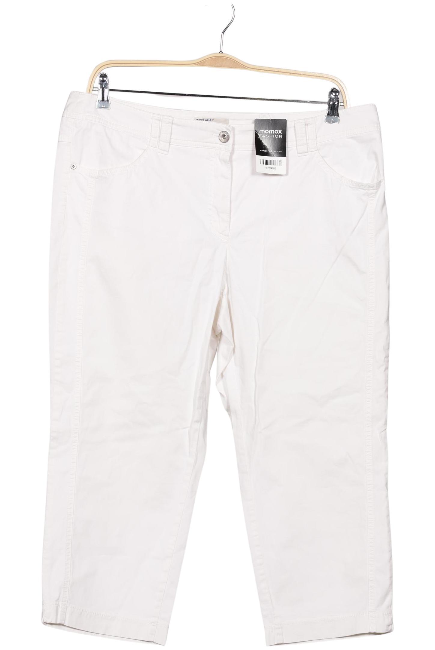 

Gerry Weber Damen Stoffhose, weiß, Gr. 46