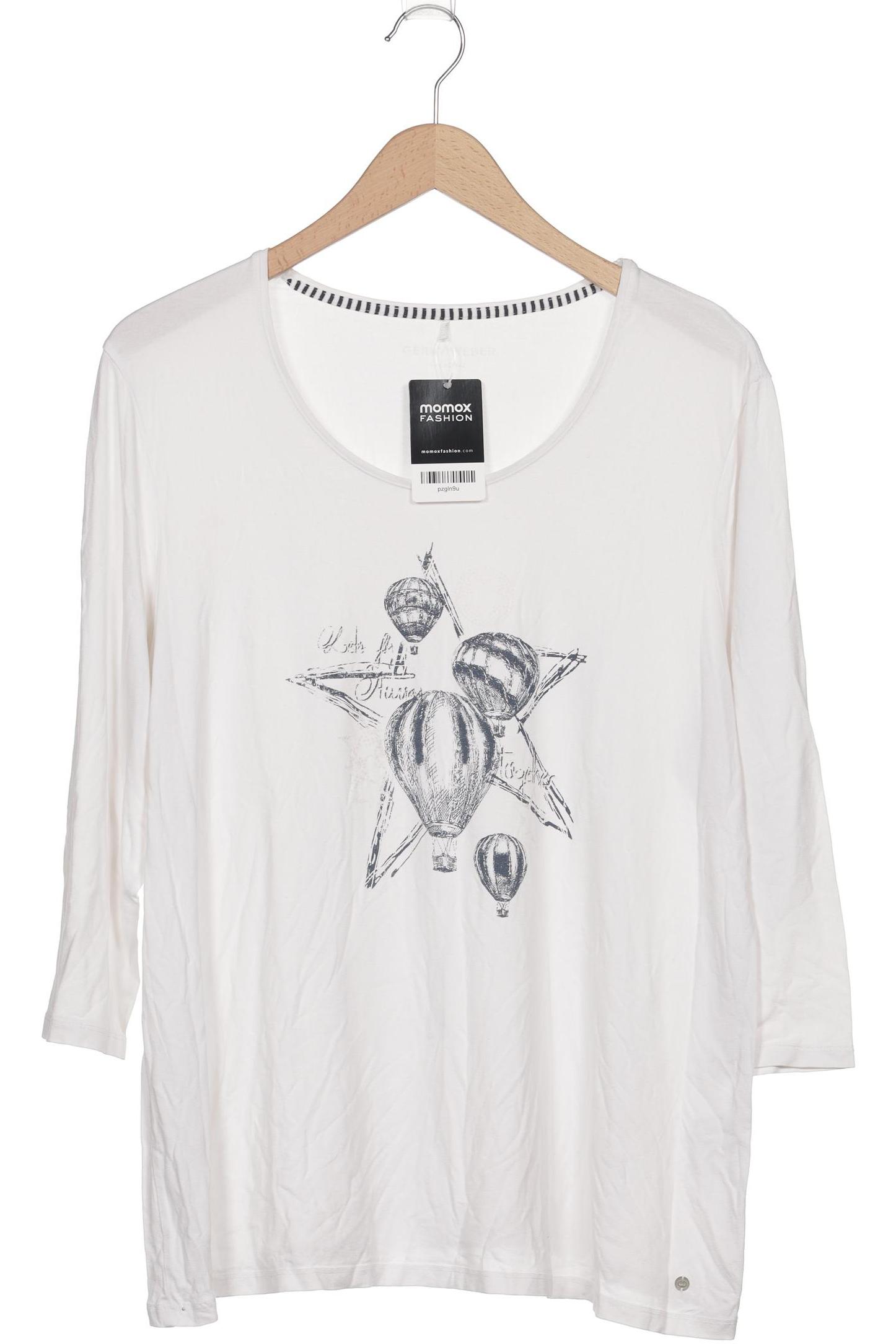 

Gerry Weber Damen Langarmshirt, weiß, Gr. 44
