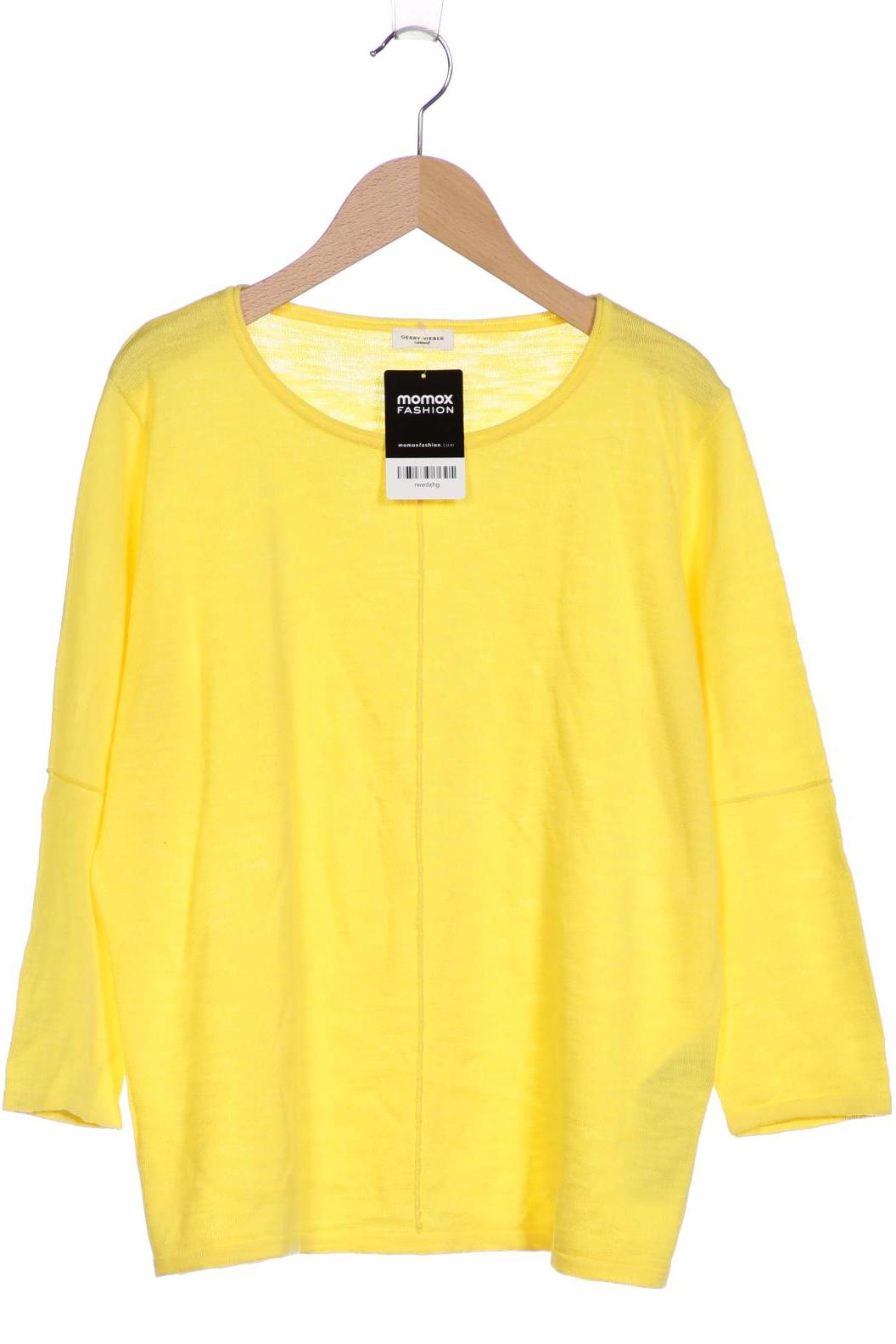 

Gerry Weber Damen Pullover, gelb, Gr. 38