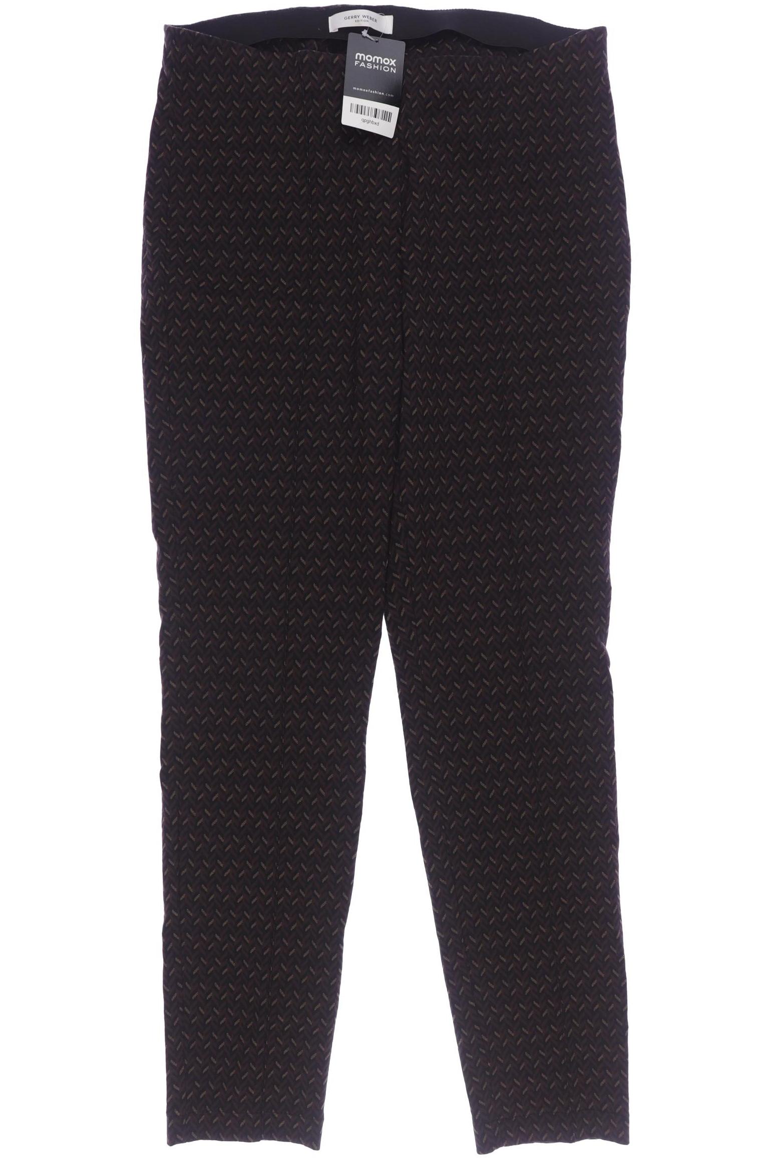 

Gerry Weber Damen Stoffhose, braun, Gr. 30