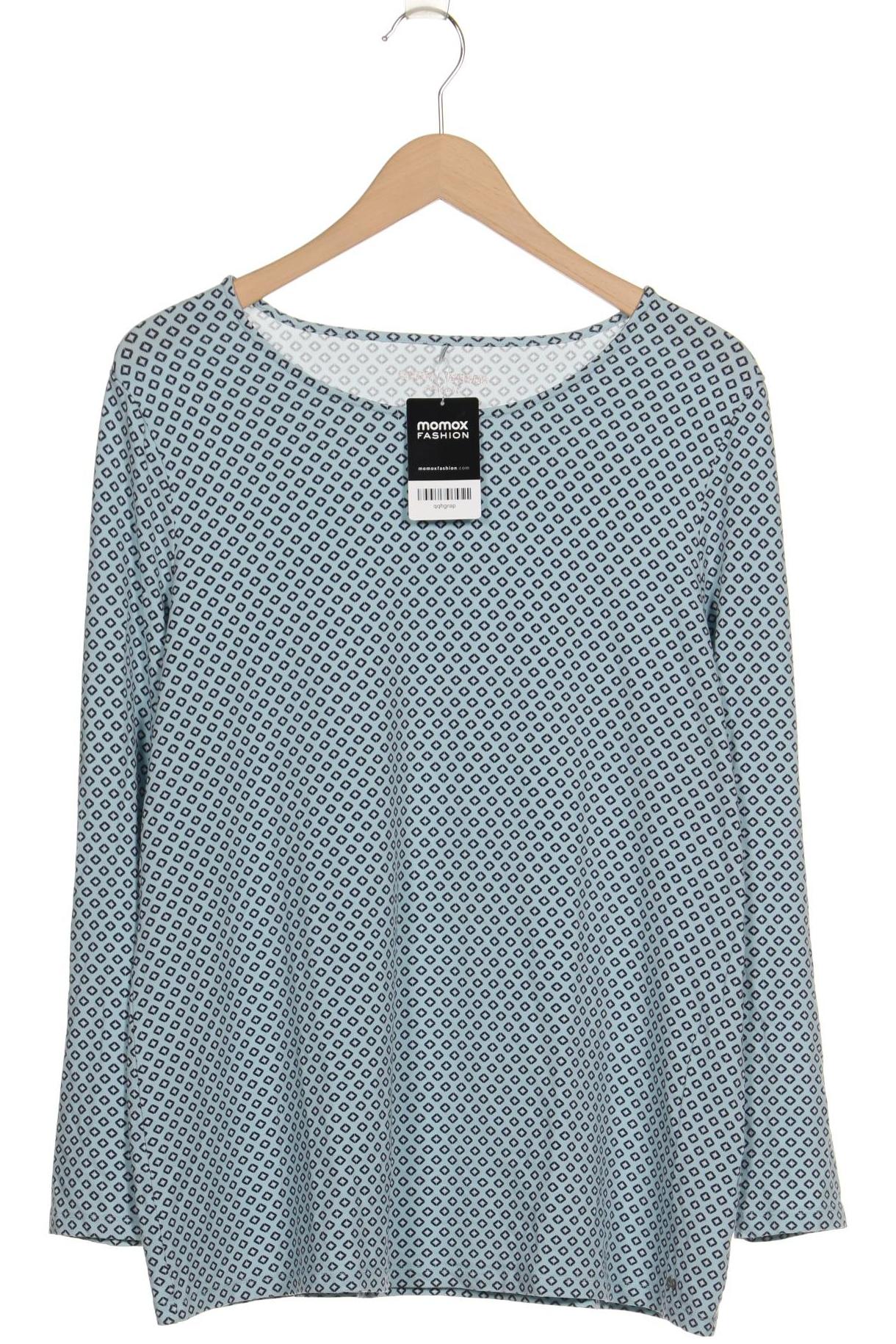 

Gerry Weber Damen Langarmshirt, blau, Gr. 46