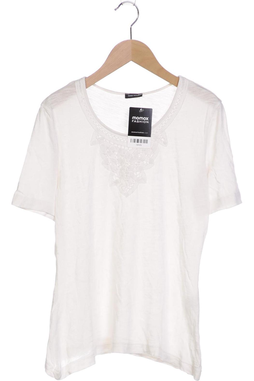 

Gerry Weber Damen T-Shirt, weiß, Gr. 36