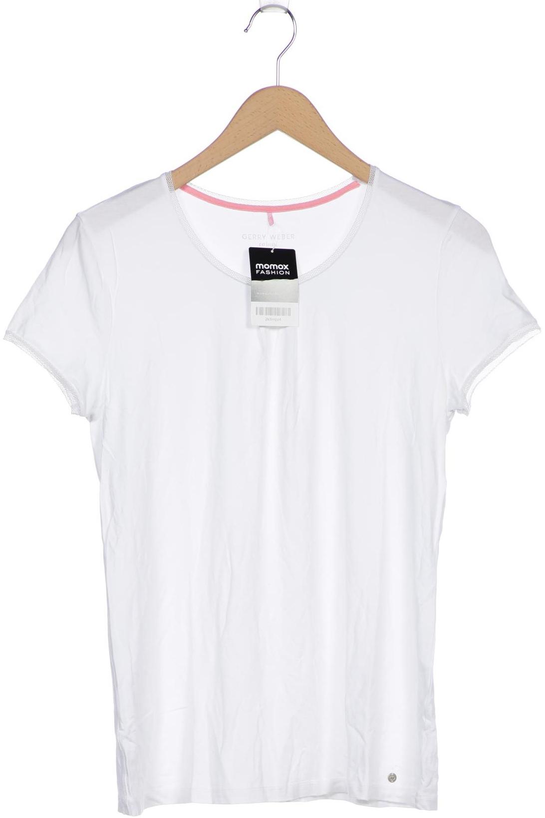 

Gerry Weber Damen T-Shirt, weiß, Gr. 42