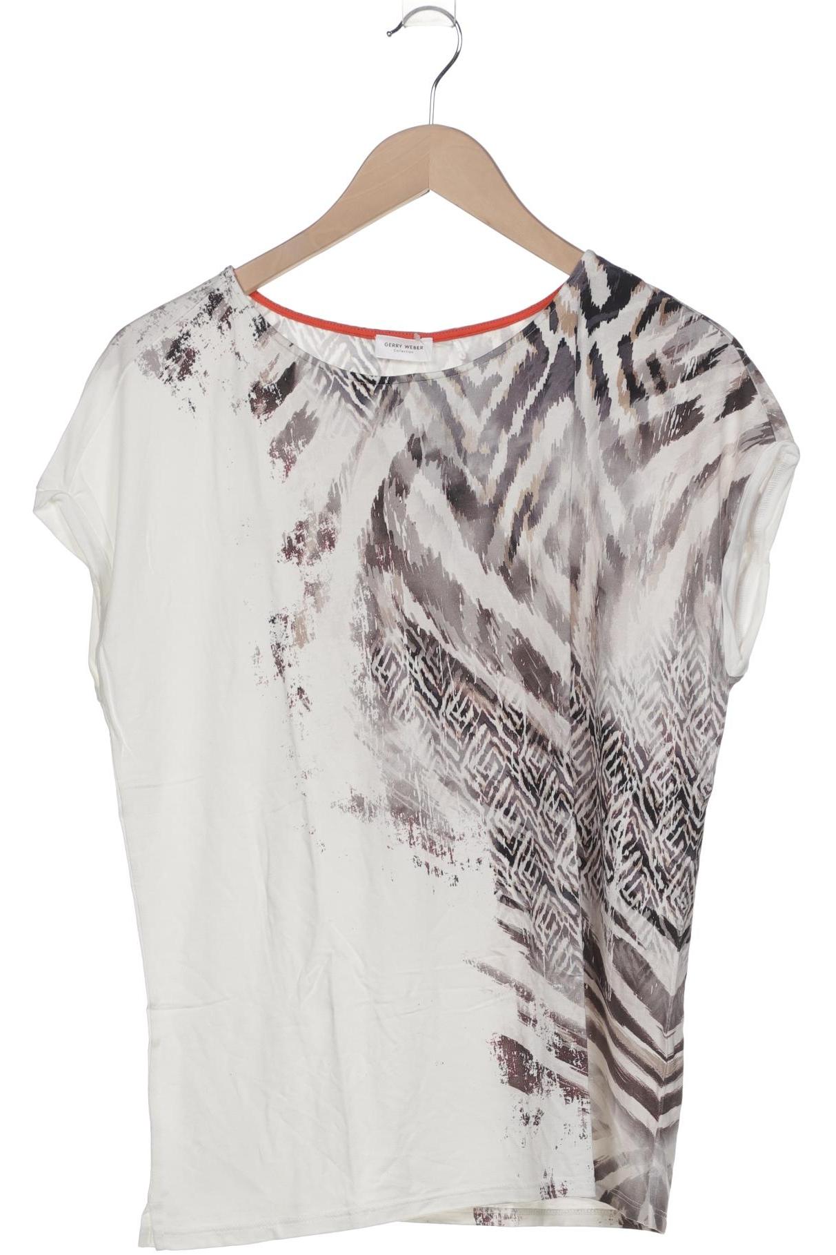 

Gerry Weber Damen T-Shirt, cremeweiß, Gr. 38