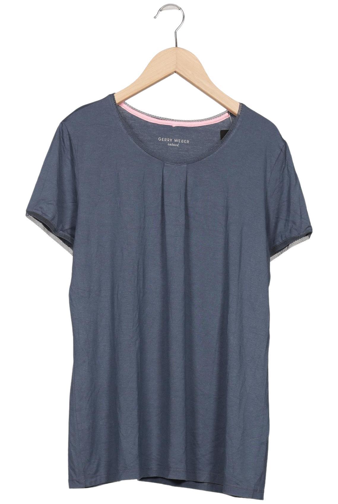 

Gerry Weber Damen T-Shirt, blau, Gr. 42