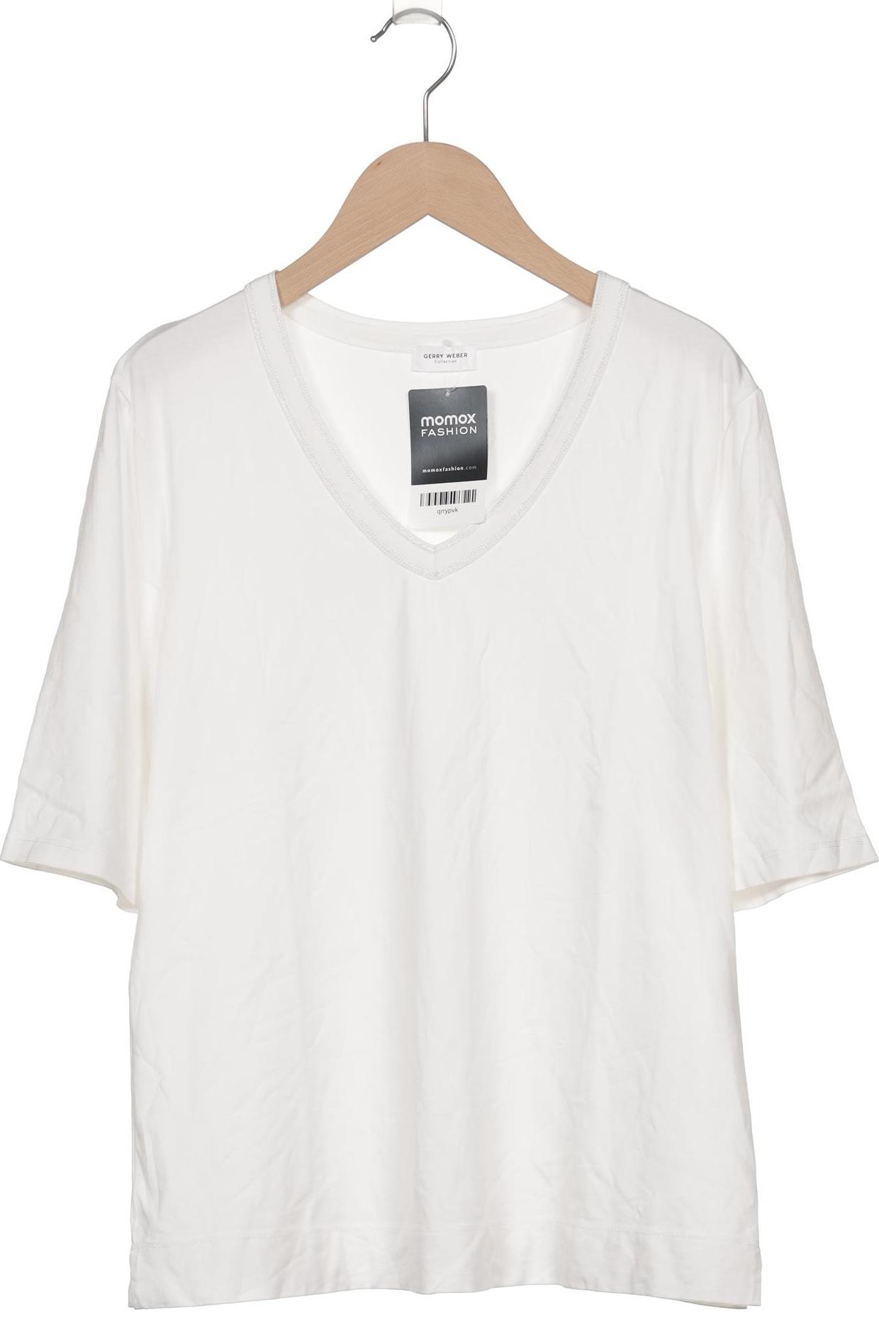

Gerry Weber Damen T-Shirt, weiß, Gr. 42
