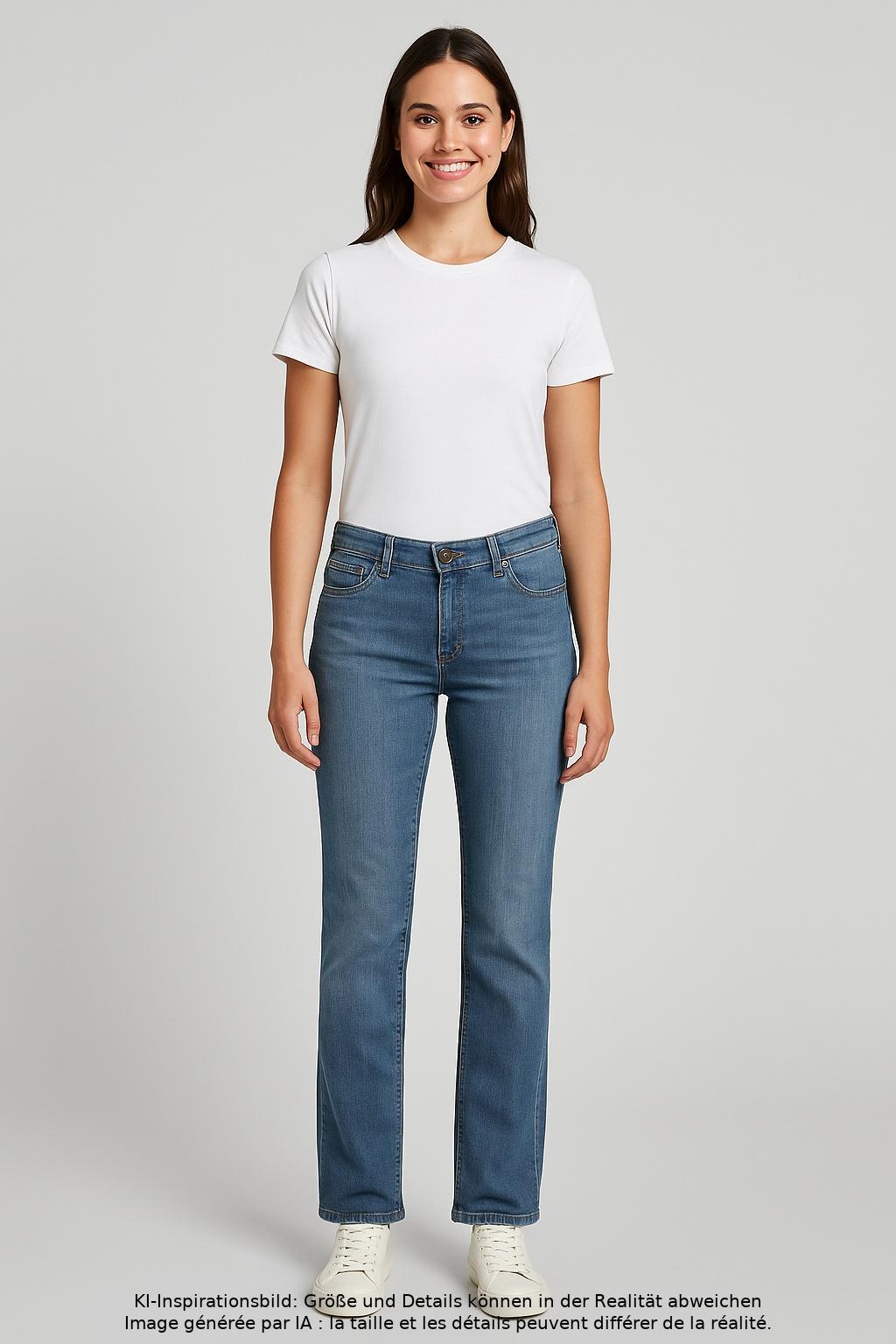 

Gerry Weber Damen Jeans, blau, Gr. 40