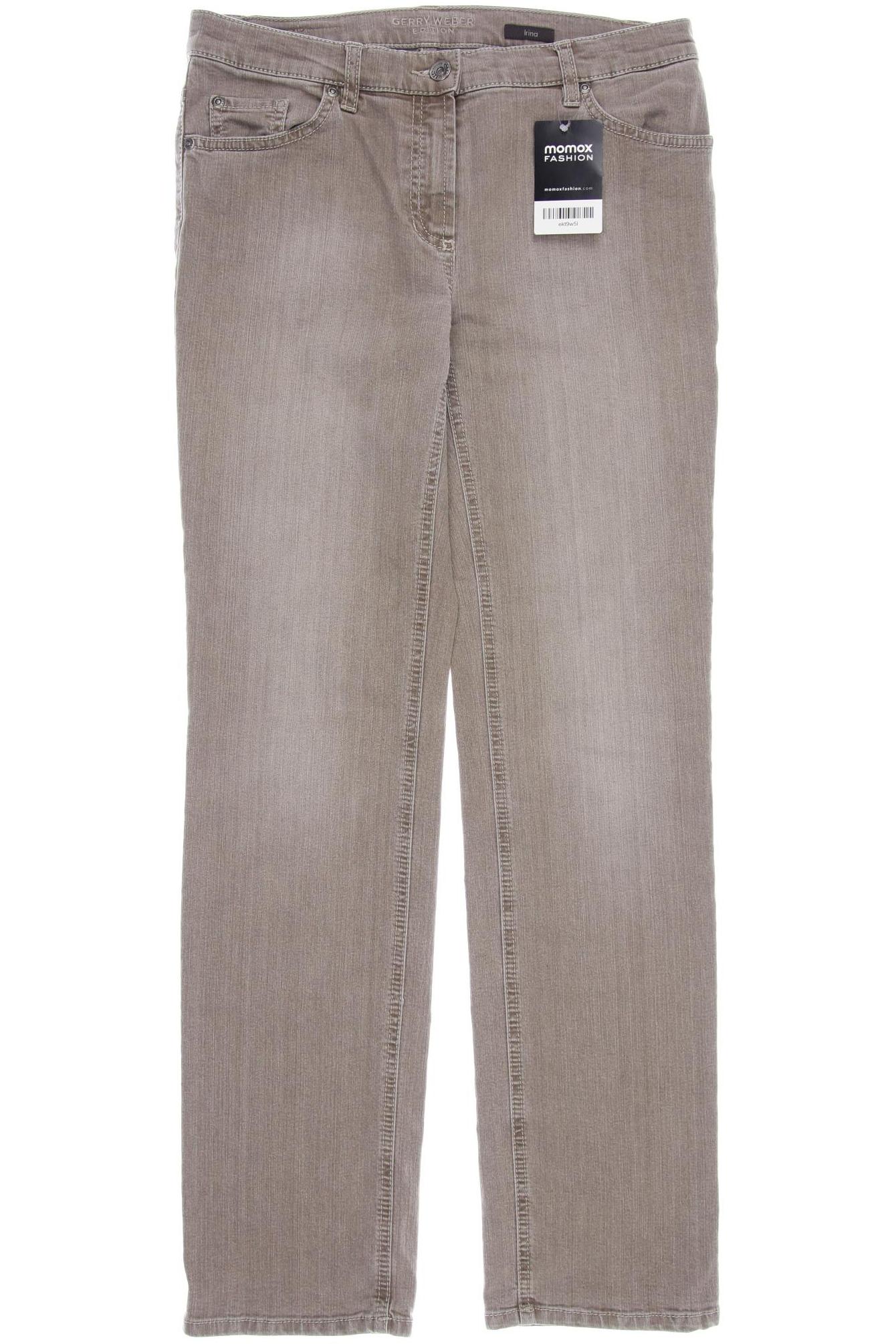 

Gerry Weber Damen Jeans, beige, Gr. 36