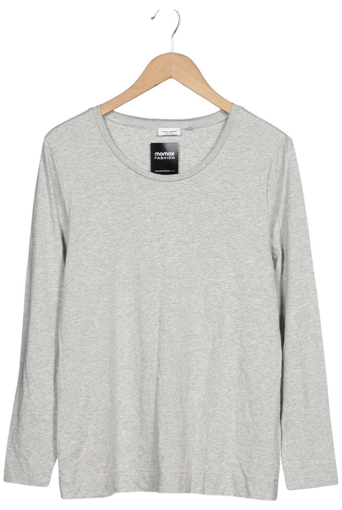 

Gerry Weber Damen Langarmshirt, grau, Gr. 42