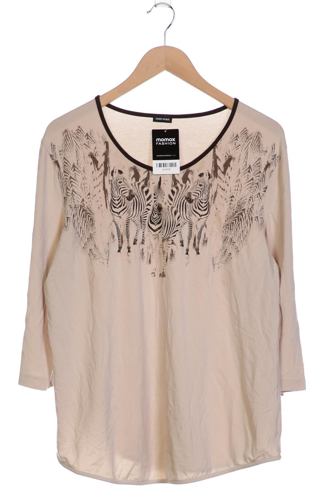 

Gerry Weber Damen Langarmshirt, beige, Gr. 46