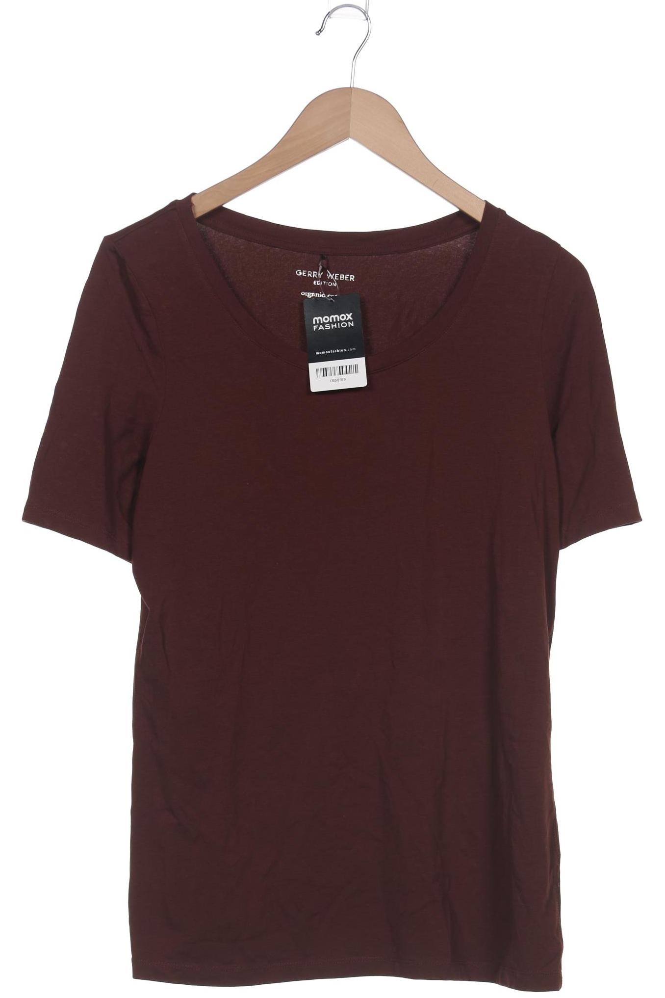 

Gerry Weber Damen T-Shirt, bordeaux, Gr. 42