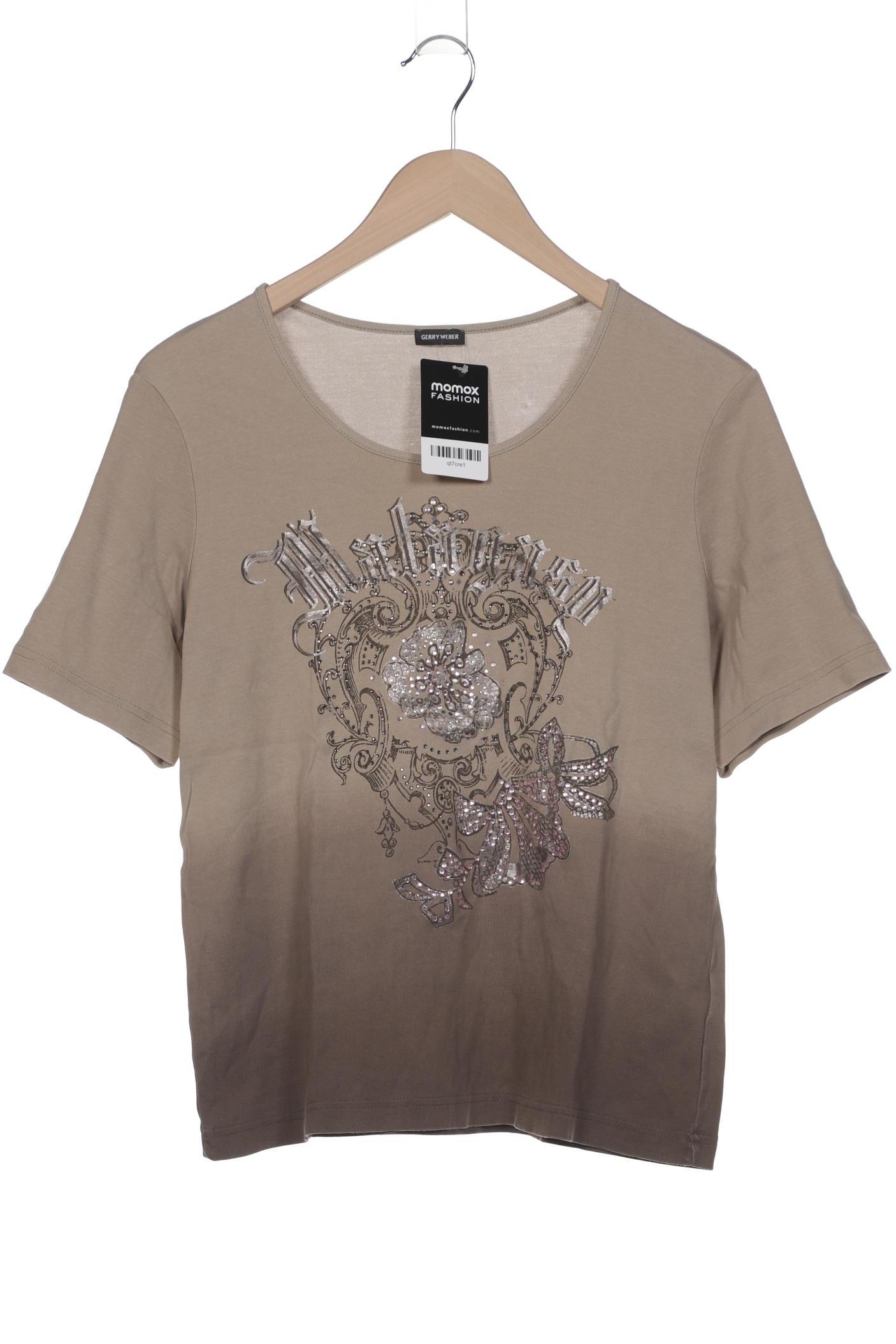 

Gerry Weber Damen T-Shirt, beige, Gr. 44