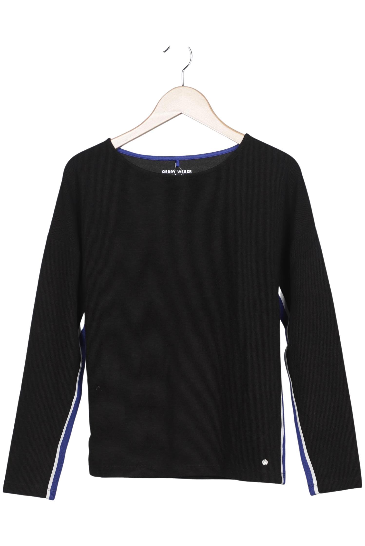 

Gerry Weber Damen Langarmshirt, schwarz, Gr. 38