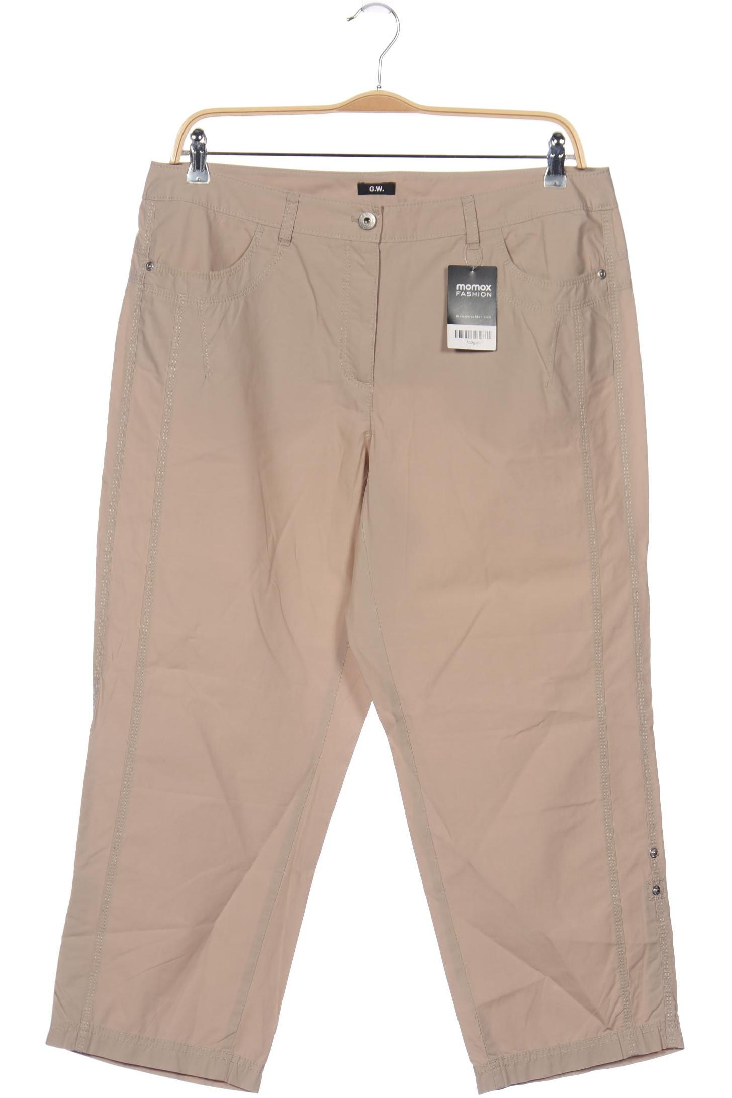 

Gerry Weber Damen Stoffhose, beige, Gr. 44