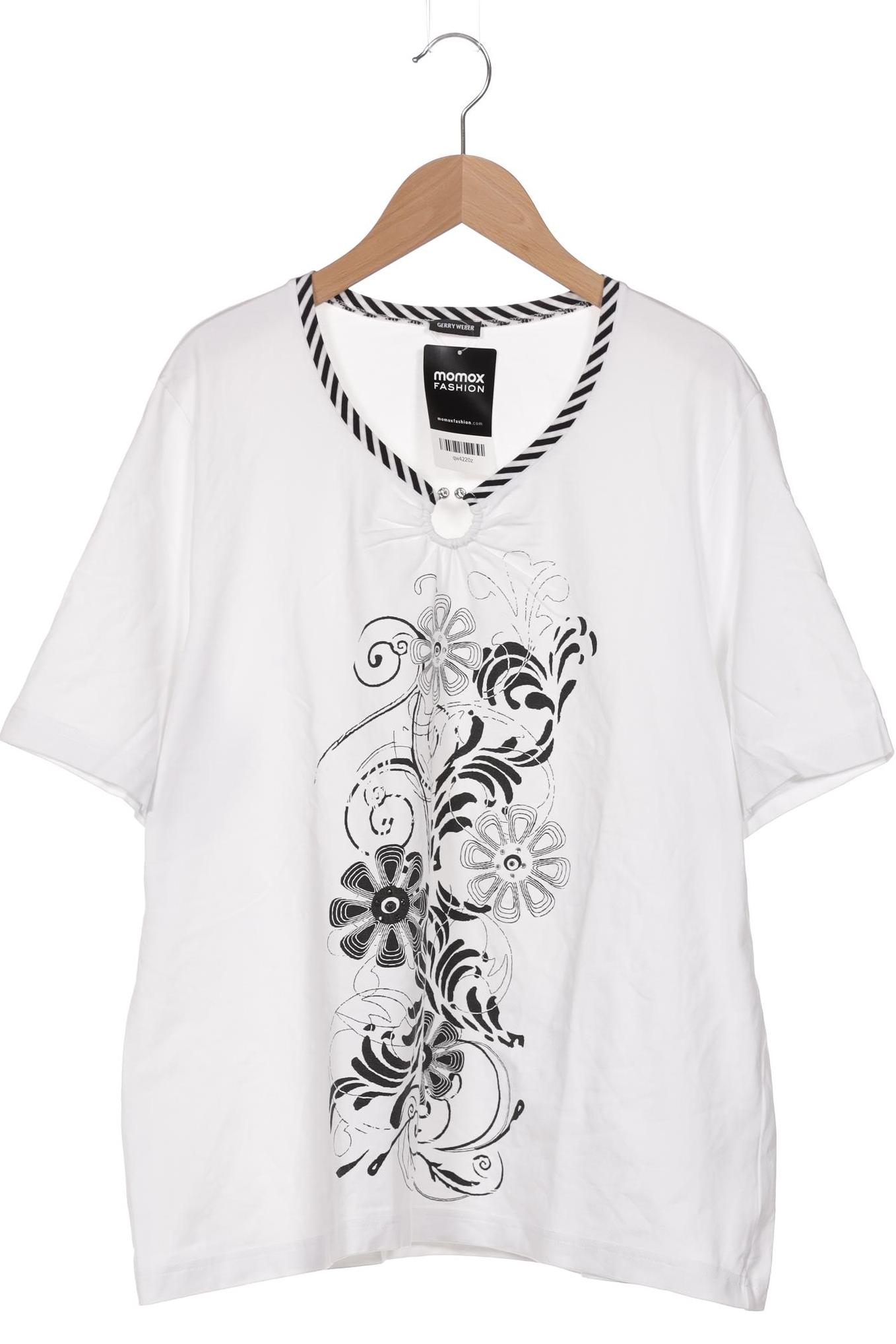 

Gerry Weber Damen T-Shirt, weiß, Gr. 48