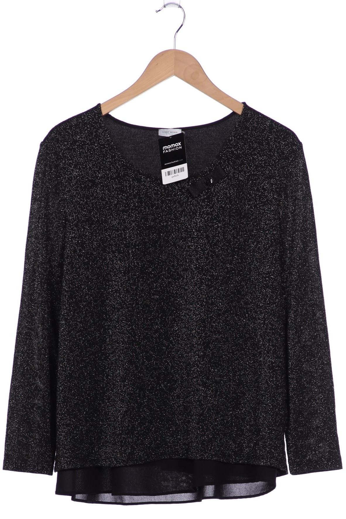 

Gerry Weber Damen Langarmshirt, schwarz, Gr. 44