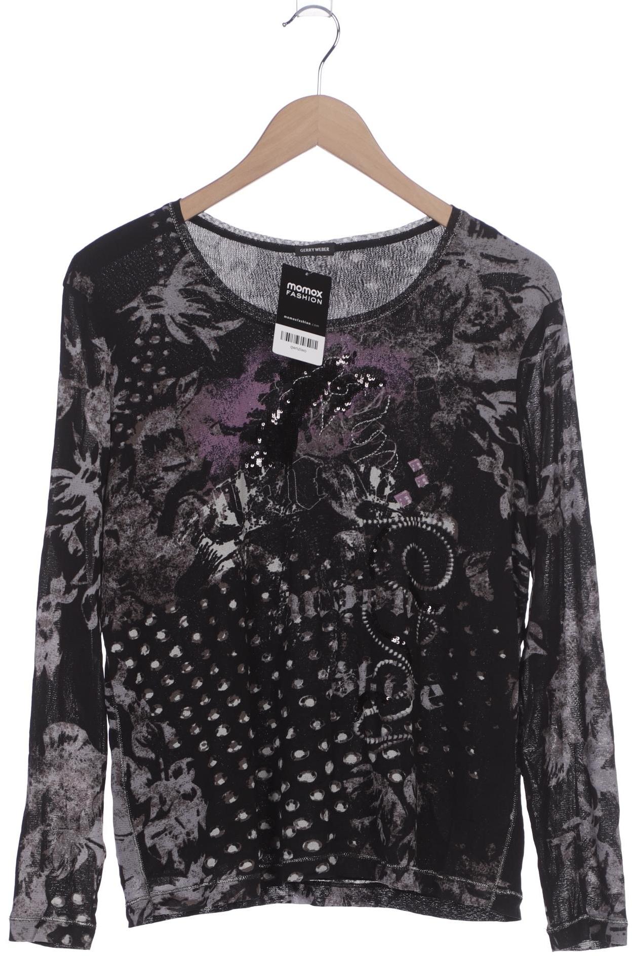 

Gerry Weber Damen Langarmshirt, schwarz, Gr. 44