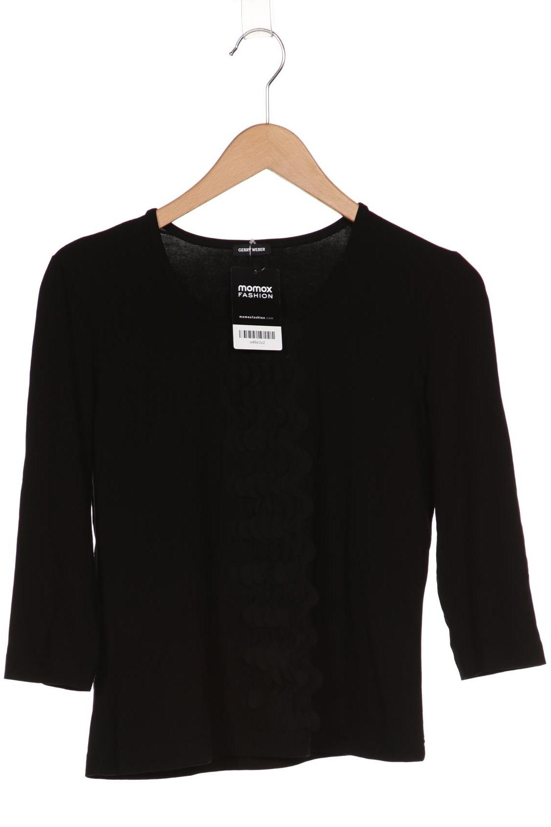 

Gerry Weber Damen Langarmshirt, schwarz, Gr. 36