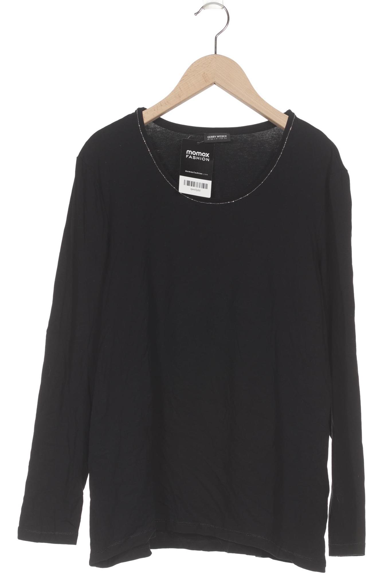 

Gerry Weber Damen Langarmshirt, schwarz, Gr. 44