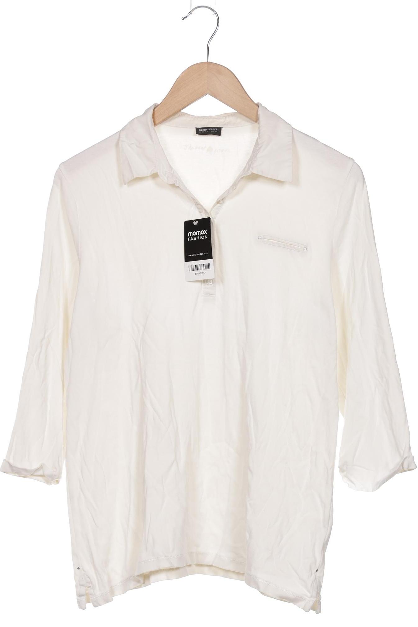 

Gerry Weber Damen Poloshirt, cremeweiß, Gr. 44