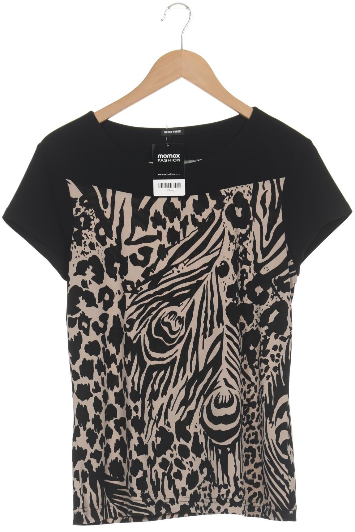 

Gerry Weber Damen T-Shirt, schwarz, Gr. 42
