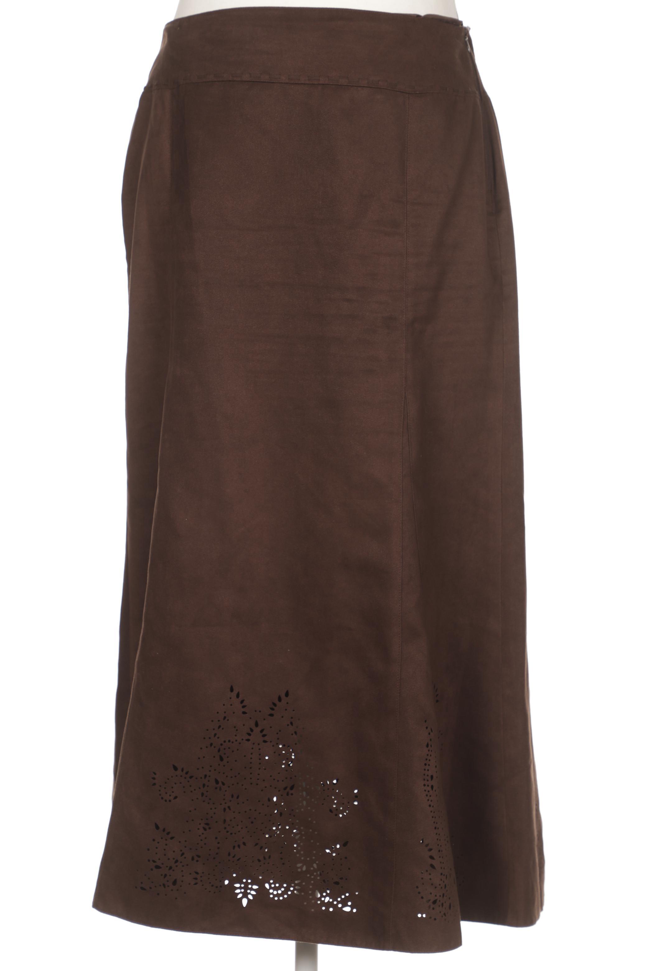 

Gerry Weber Damen Rock, braun, Gr. 42