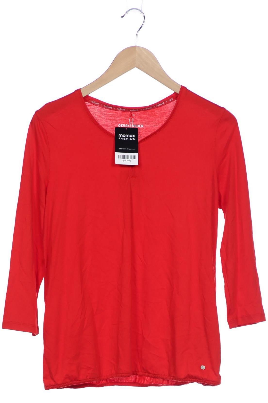 

Gerry Weber Damen Langarmshirt, rot, Gr. 38