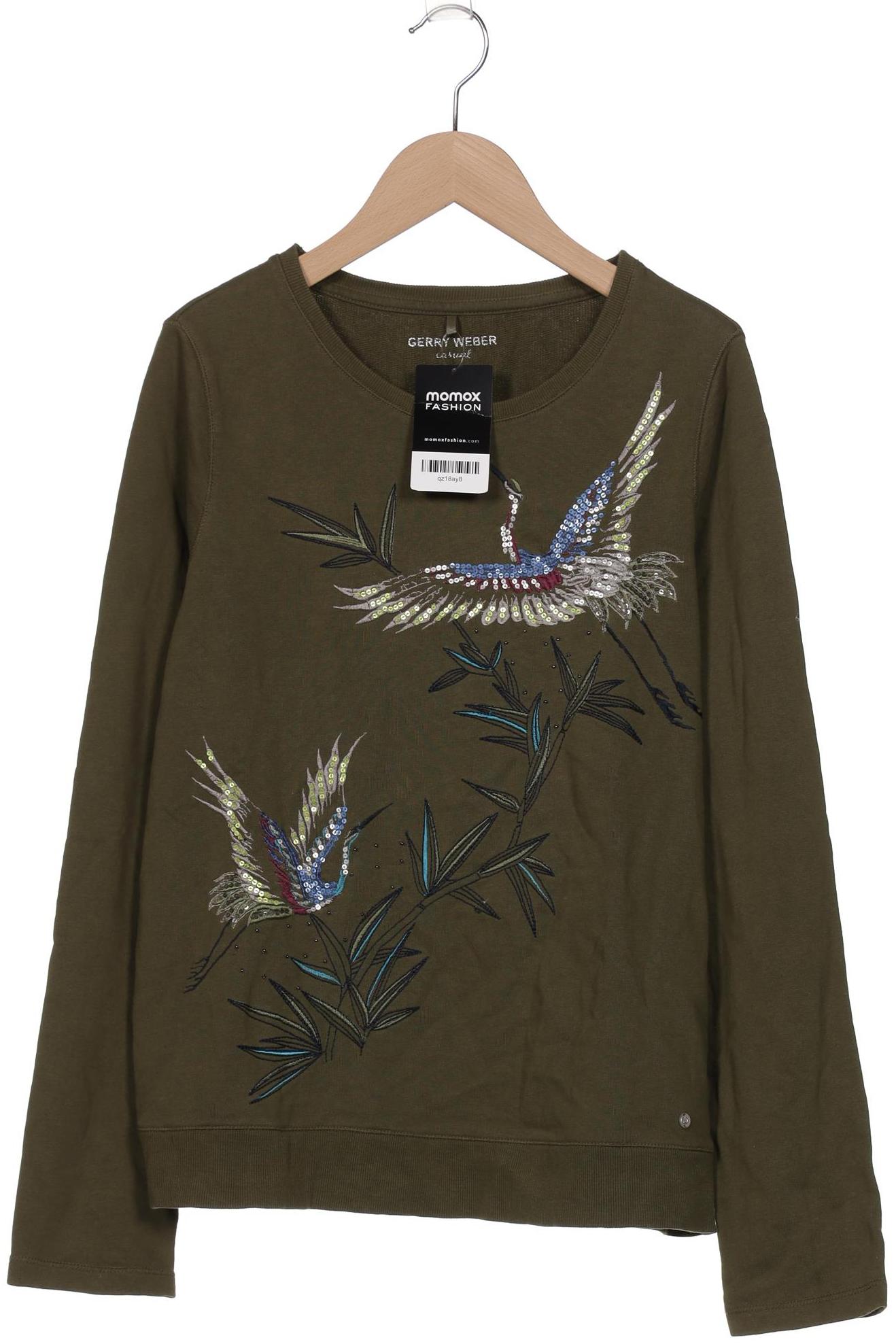 

Gerry Weber Damen Sweatshirt, grün, Gr. 38