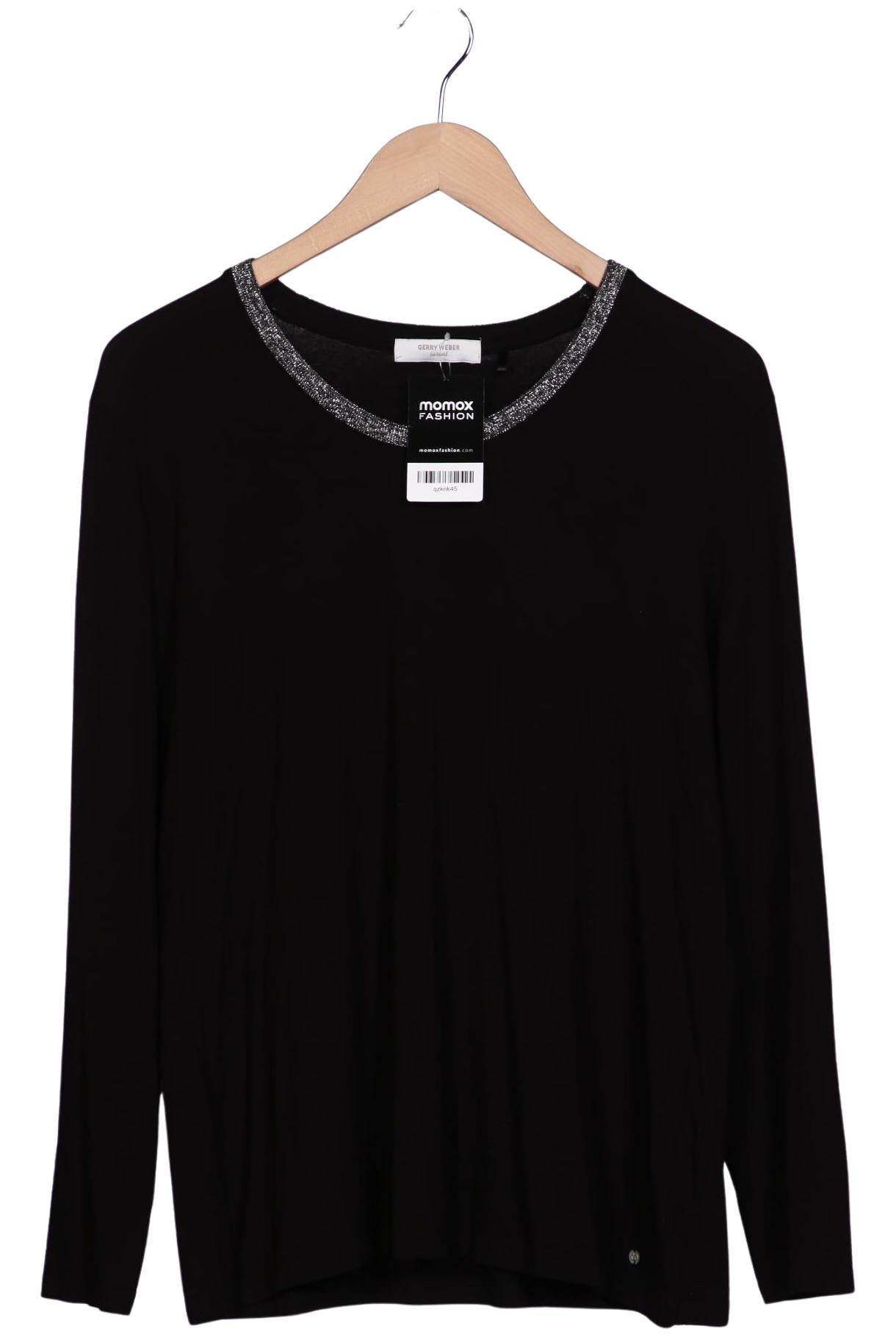 

Gerry Weber Damen Langarmshirt, schwarz, Gr. 44