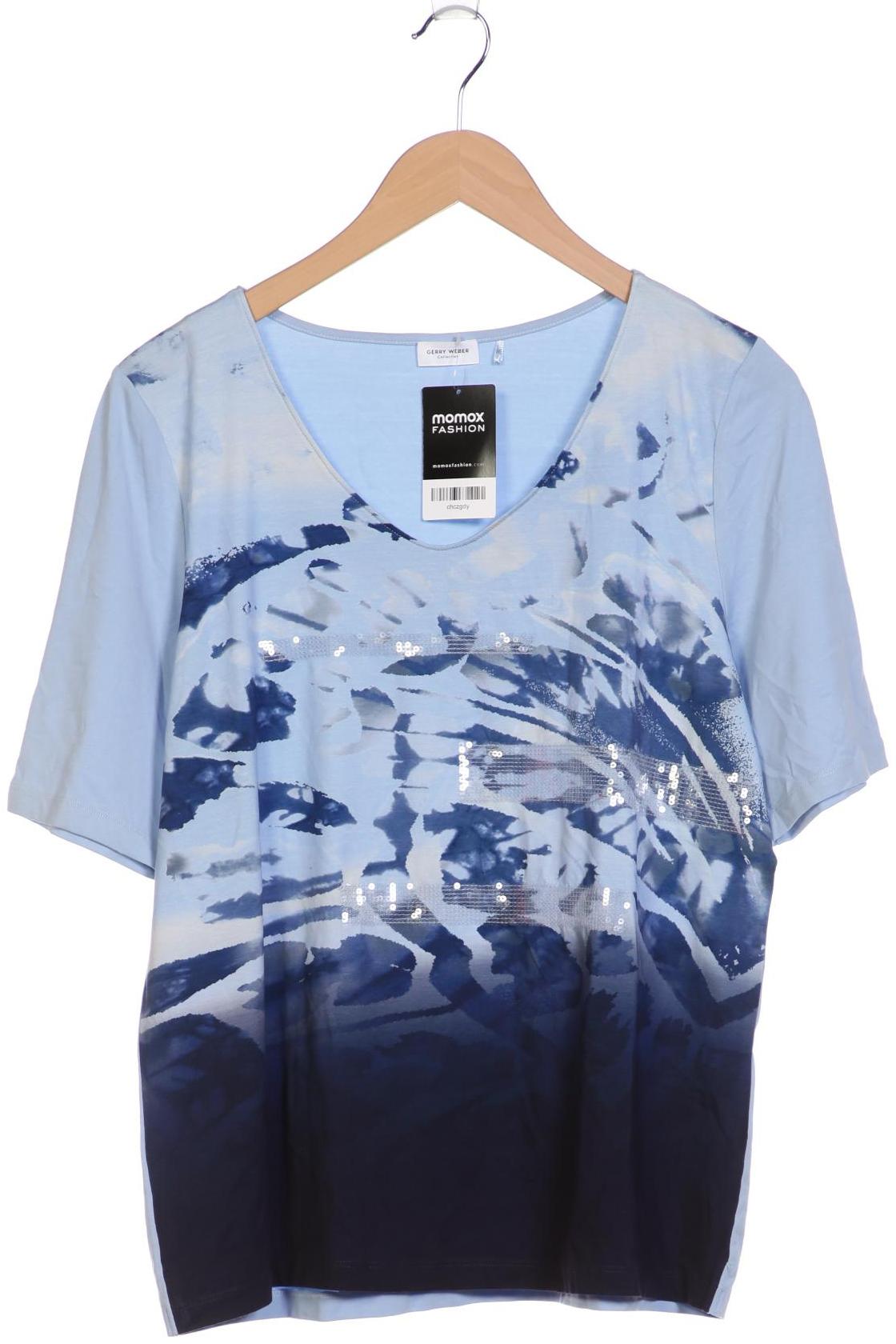 

Gerry Weber Damen T-Shirt, blau, Gr. 42