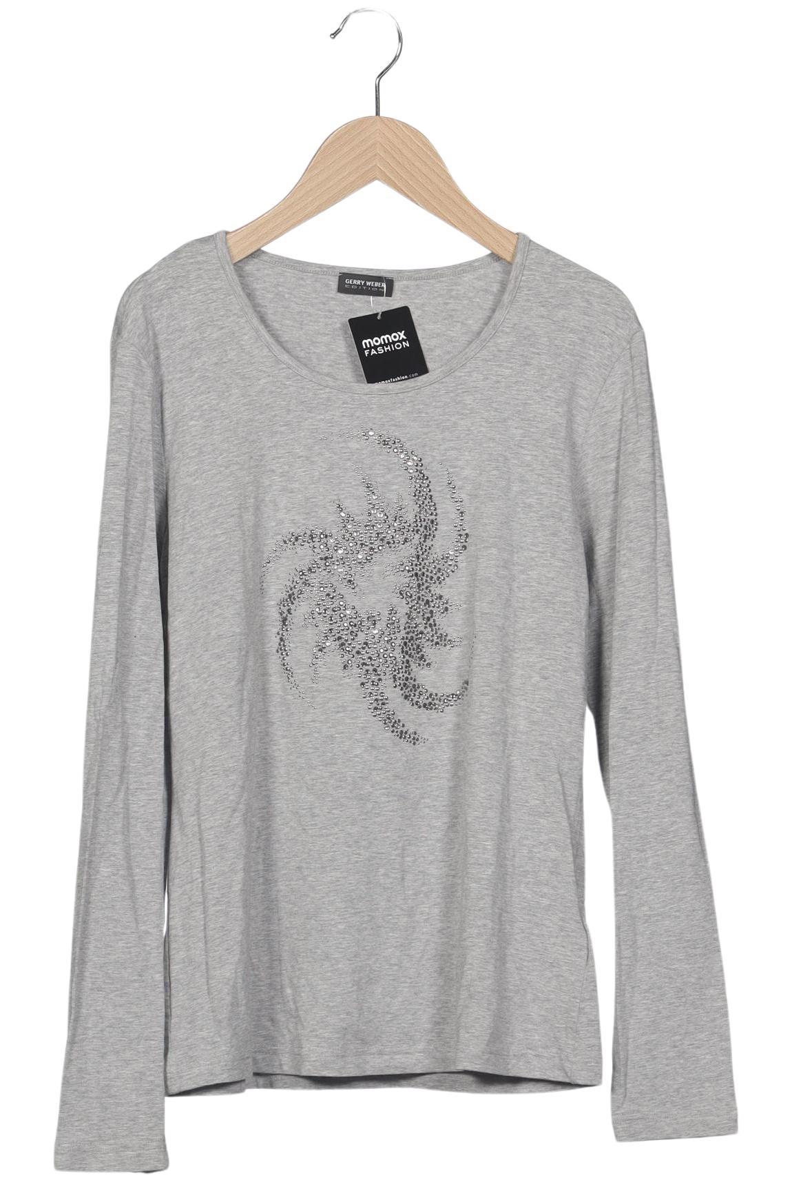 

Gerry Weber Damen Langarmshirt, grau, Gr. 38