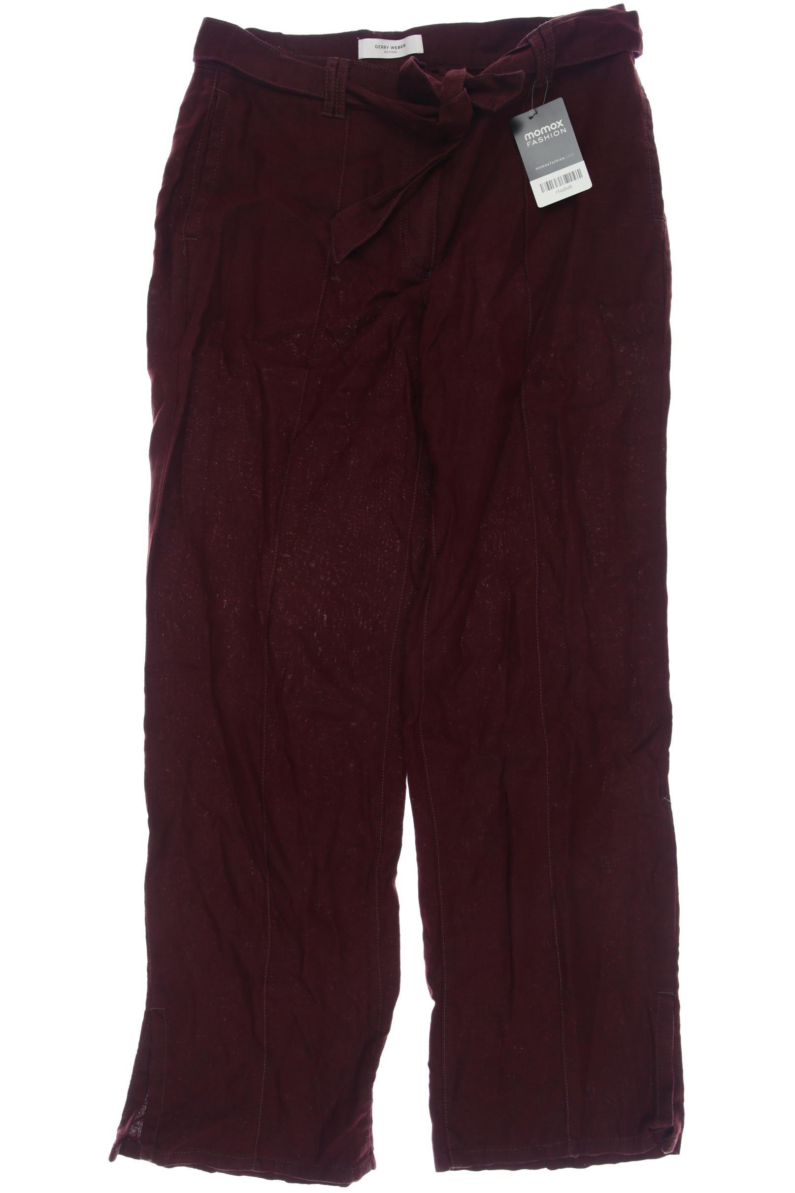 

Gerry Weber Damen Stoffhose, bordeaux, Gr. 40
