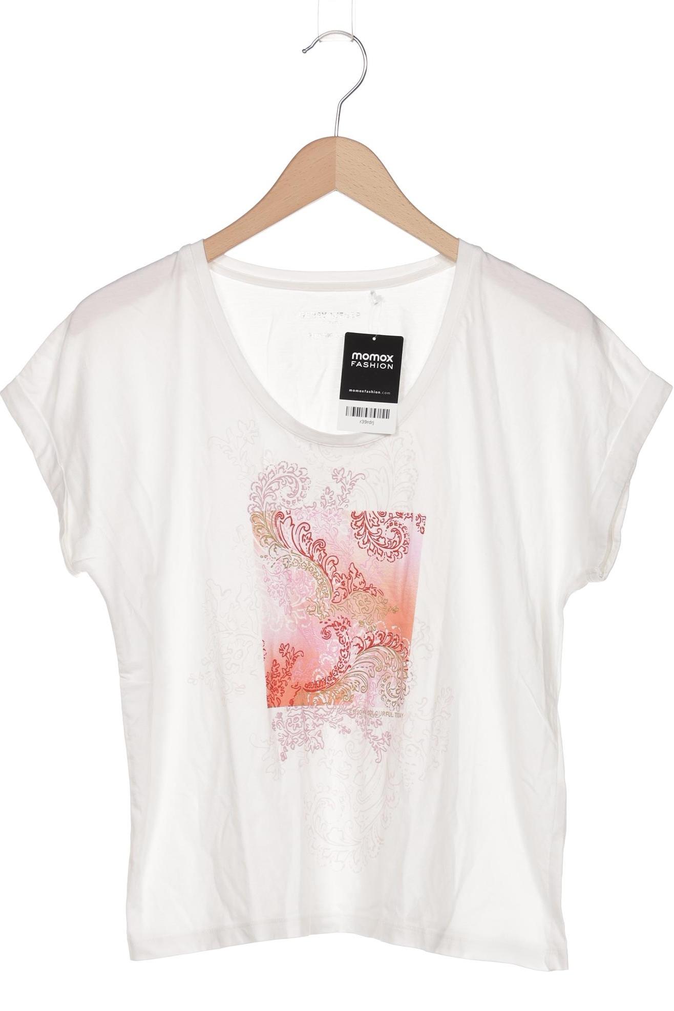 

Gerry Weber Damen T-Shirt, weiß, Gr. 38