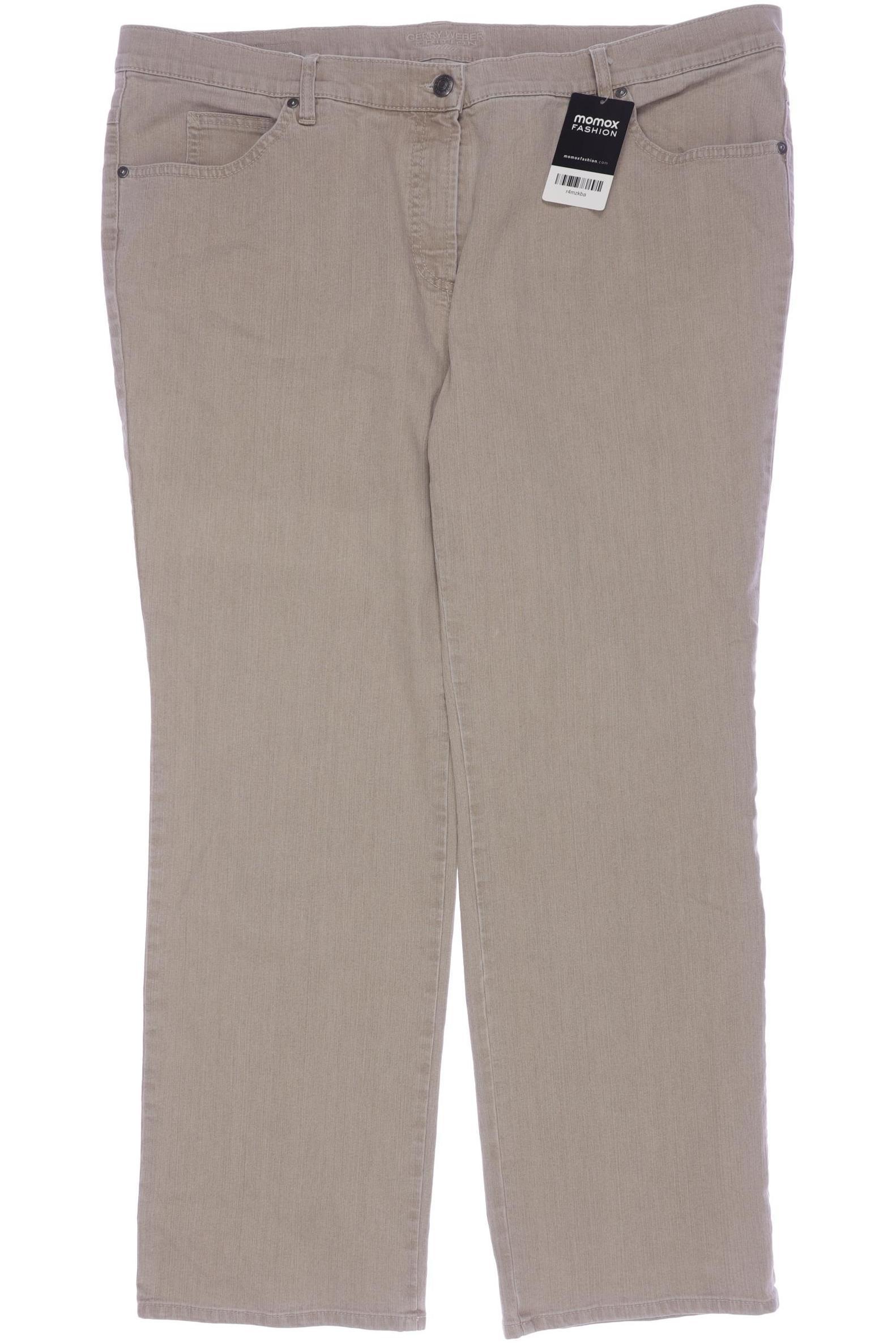

Gerry Weber Damen Jeans, beige, Gr. 48